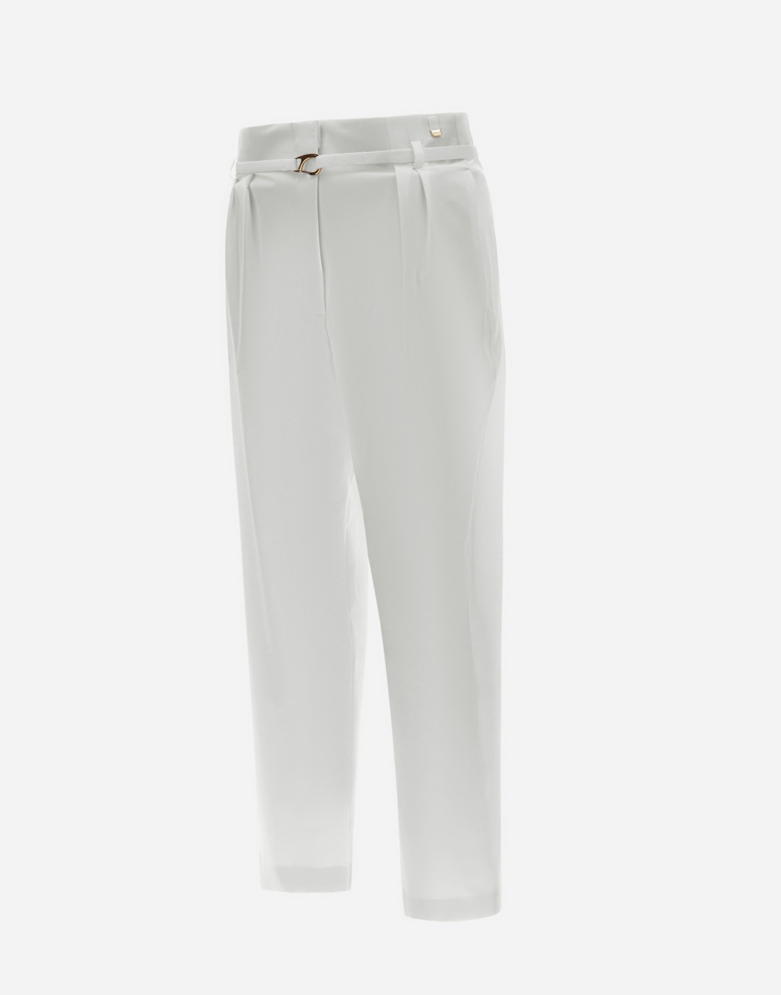Herno Trousers In Structured Nylon In White