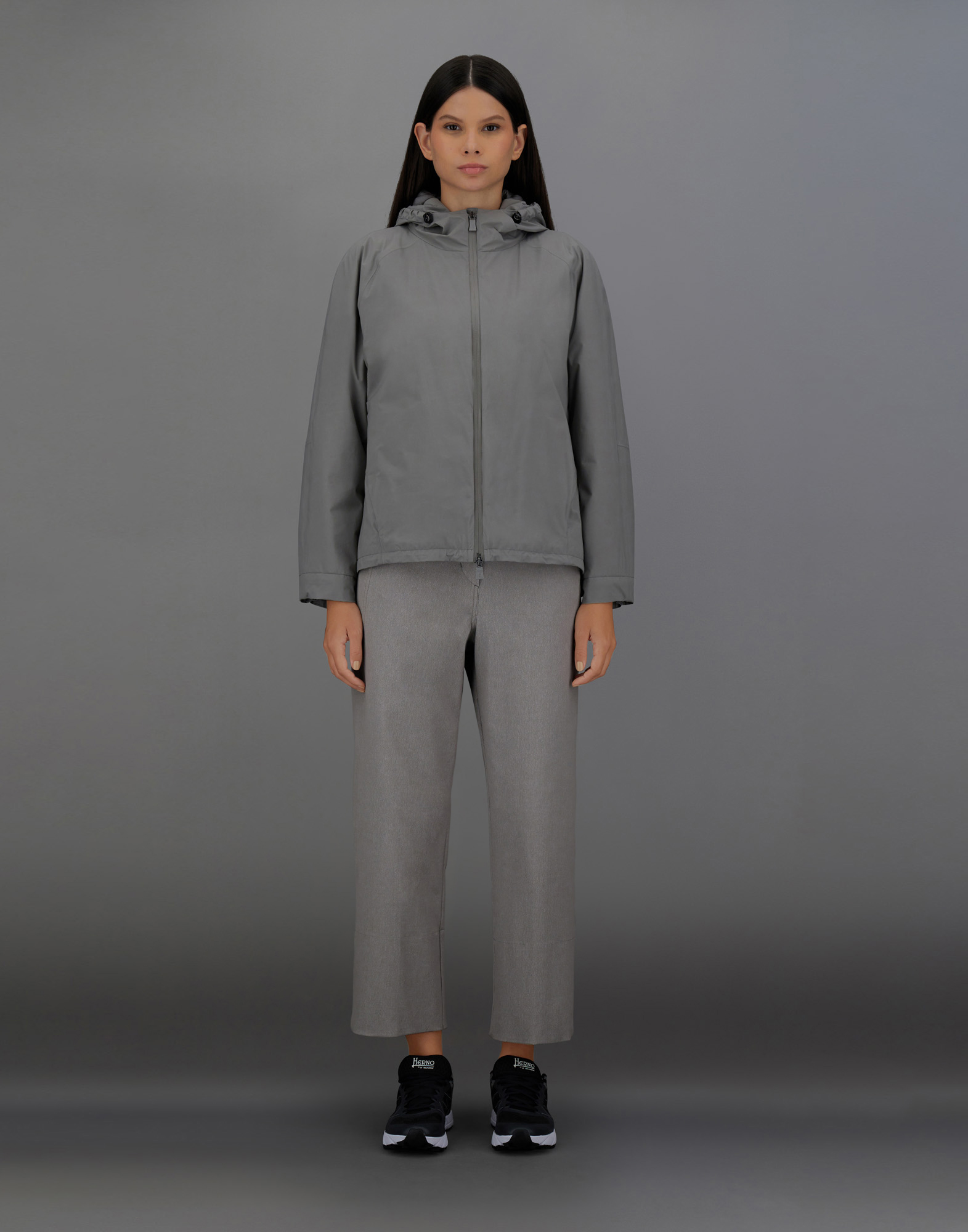 Herno Laminar Jacket In 2l Gore-tex In Grey
