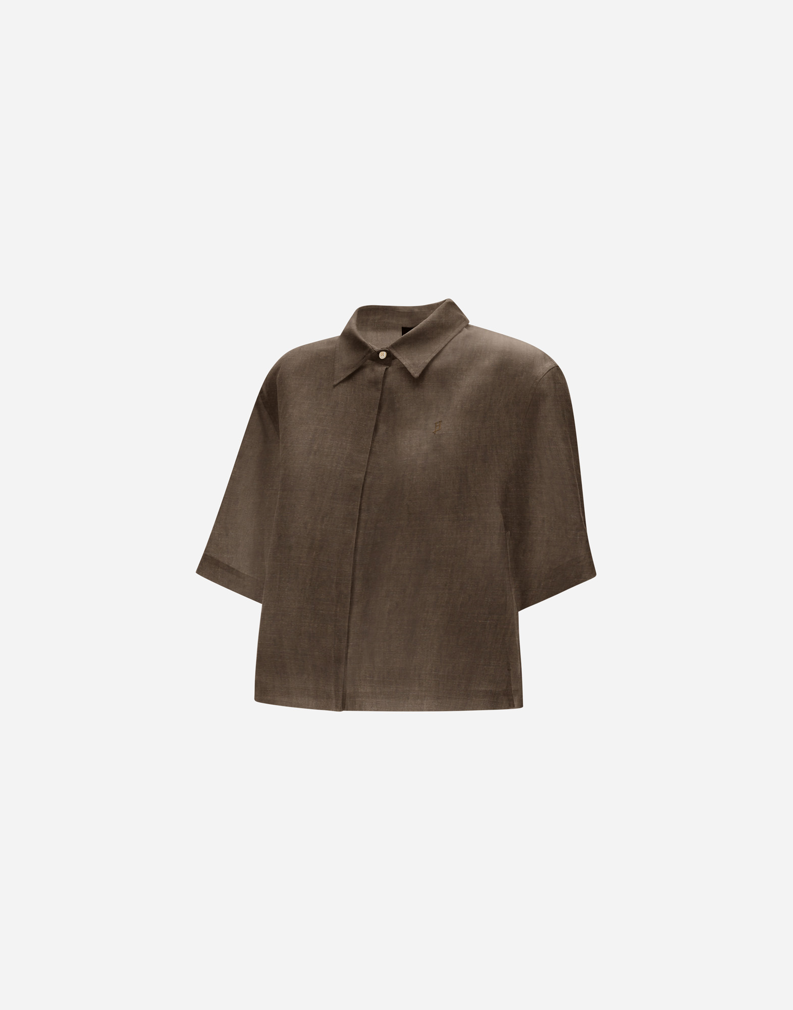 Herno Resort Shirt In New Linen