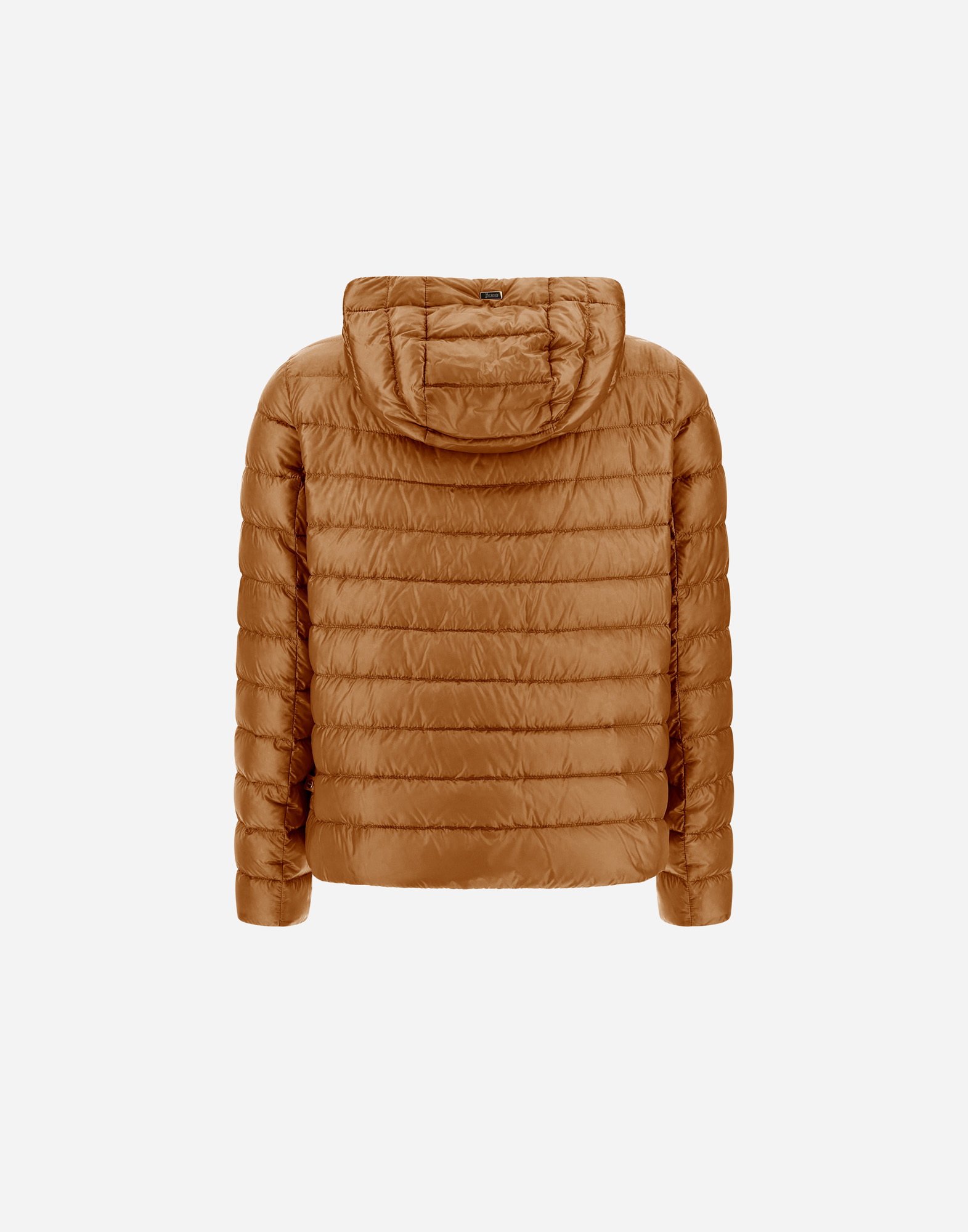 Herno Nylon Ultralight Jacket In Camel
