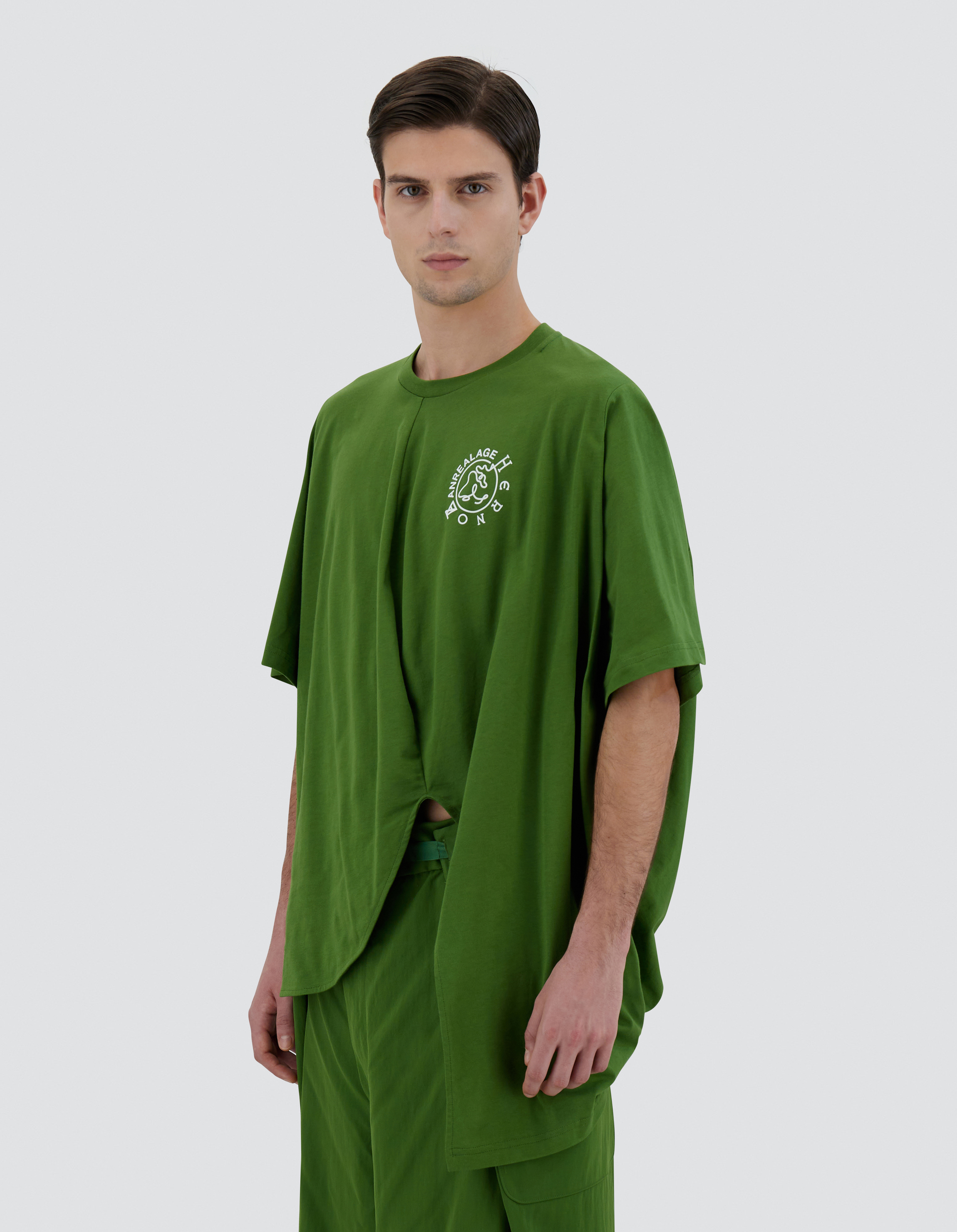 Shop Herno Globe Eco Jersey セーター In Garden Green