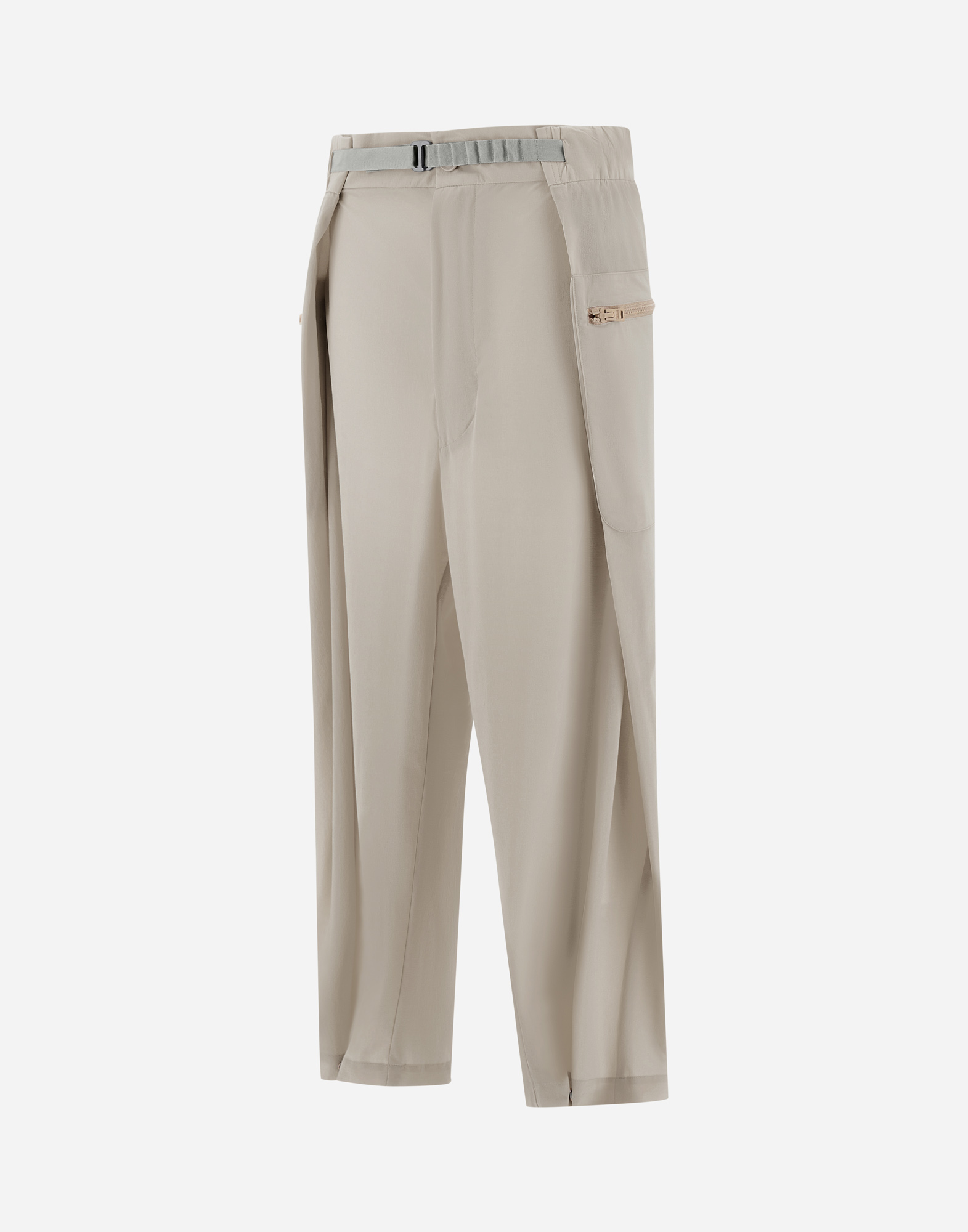 Herno Globe Trousers In Eco Everyday In Light Beige