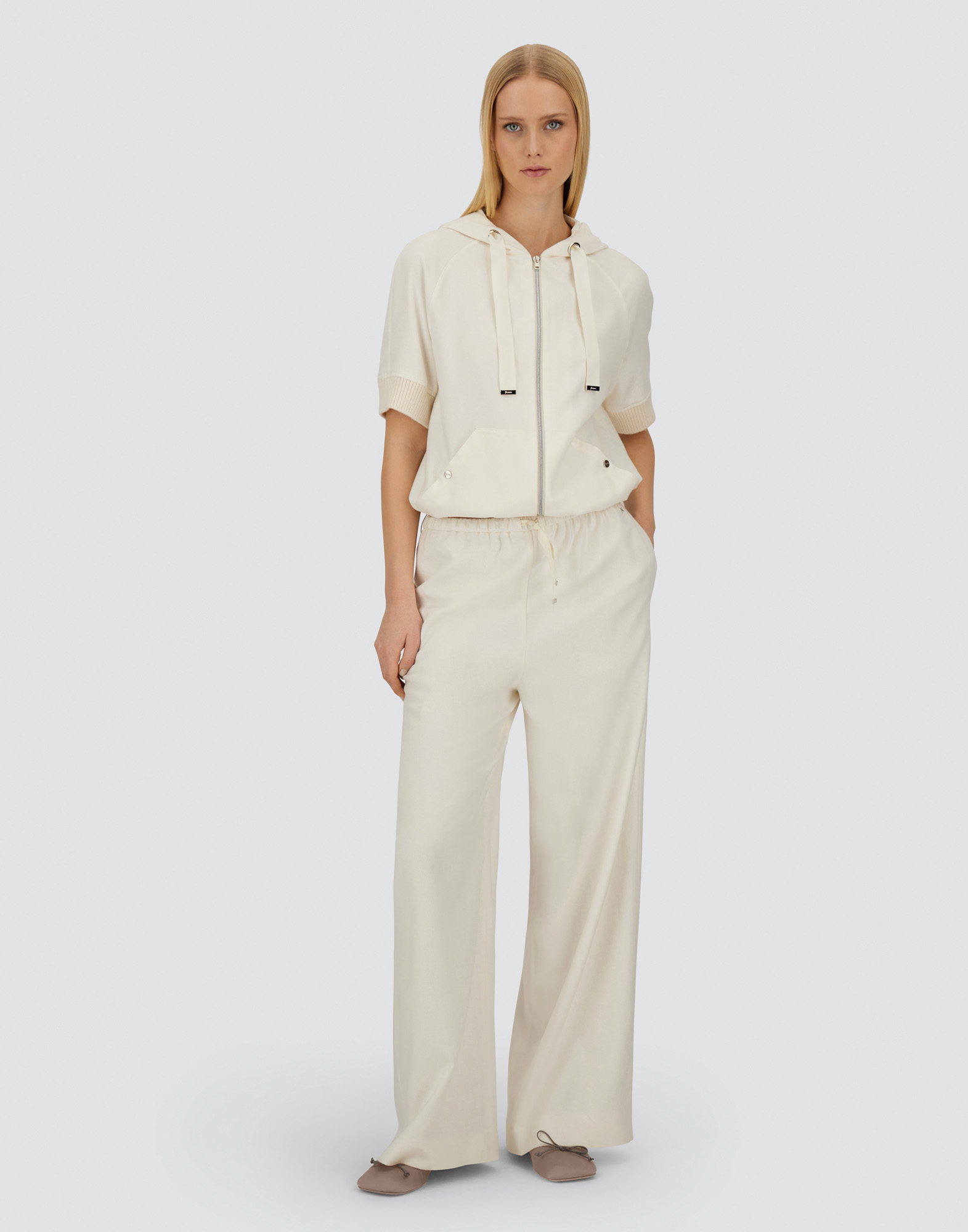 Herno Resort Sweatshirt In Cashmere Silk