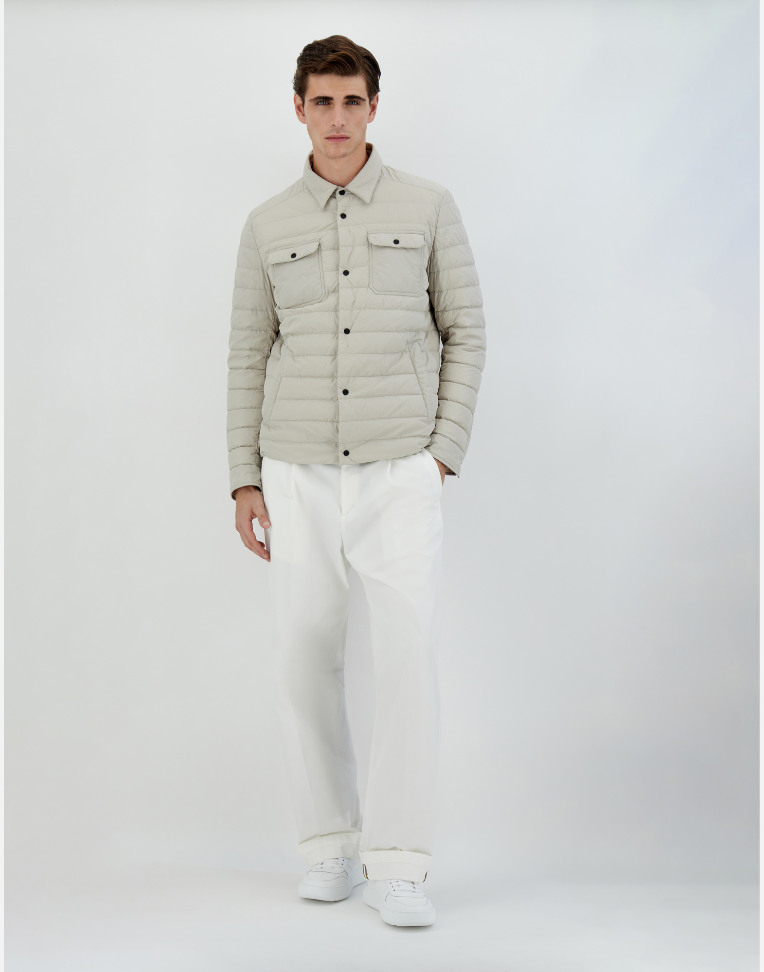 HERNO ULTRALIGHT CREASE シャツ