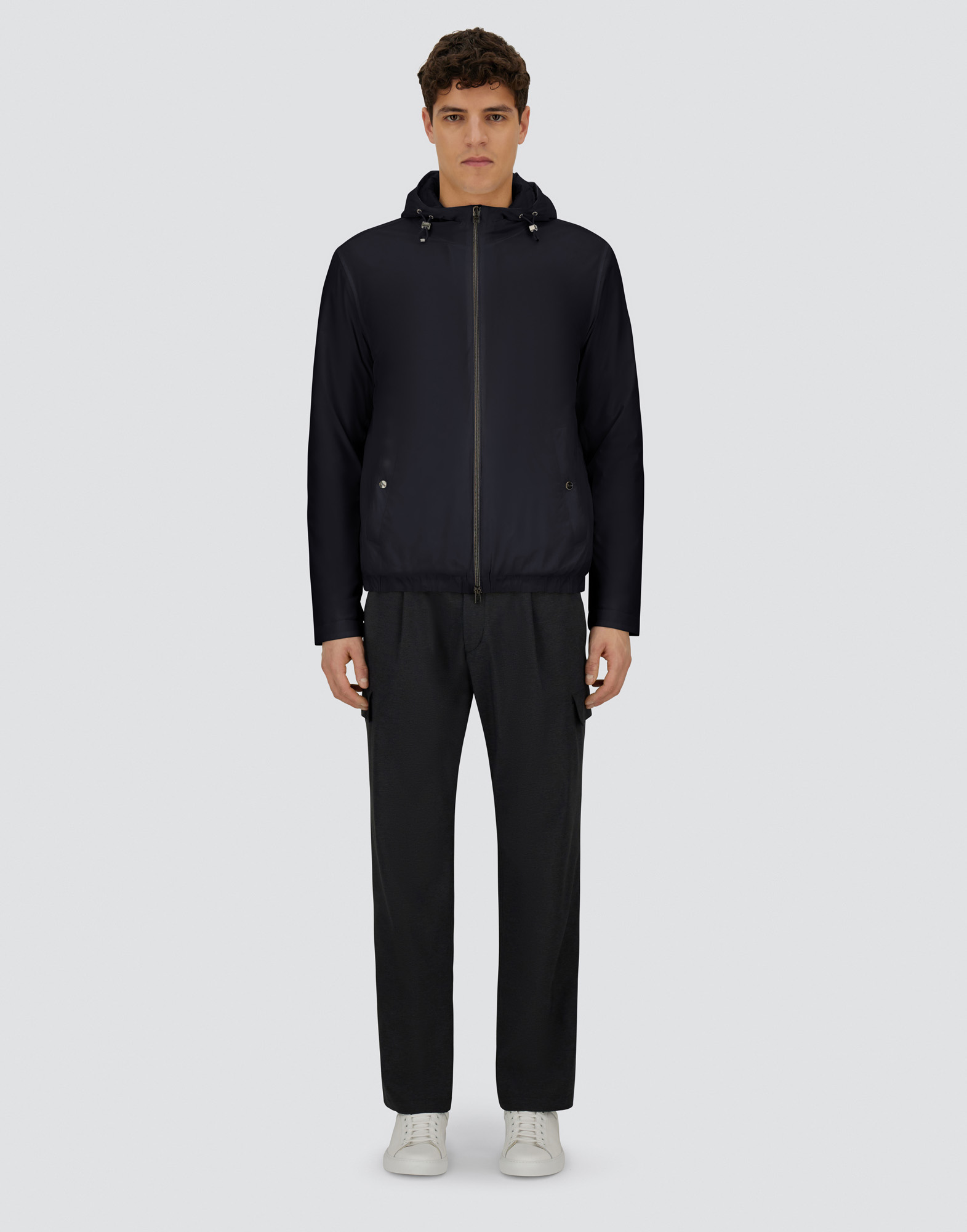 Herno Resort Jacket In Travel Nylon Ponente