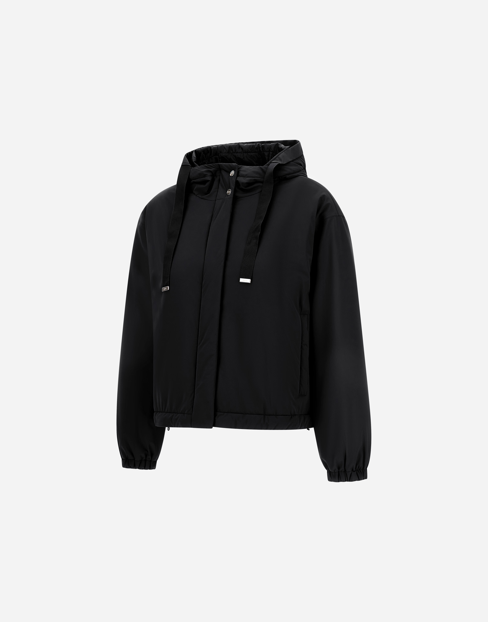 Herno Resort Jacket In Travel Nylon Ponente In Black