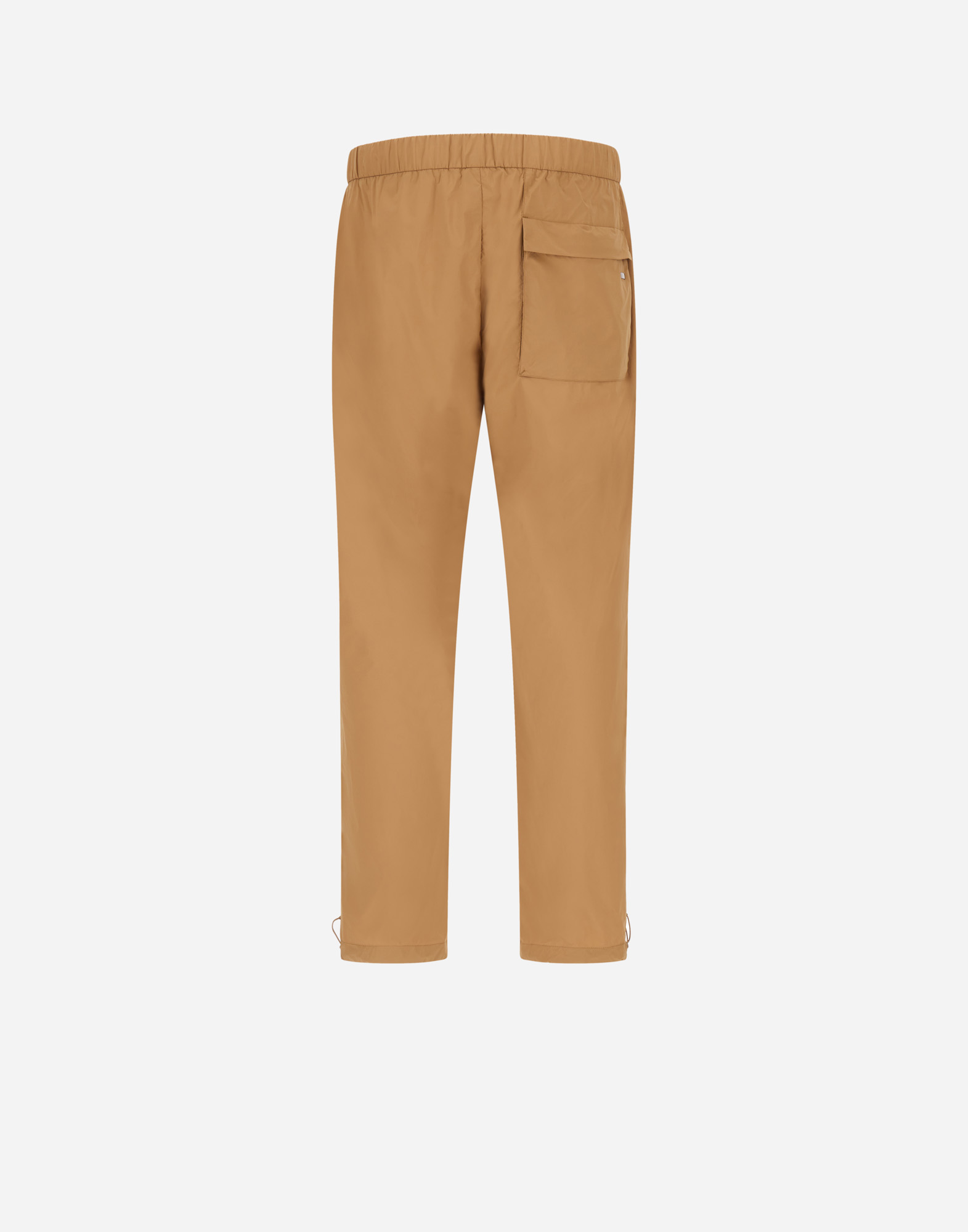 Herno Light Nylon Stretch Trousers In Camel