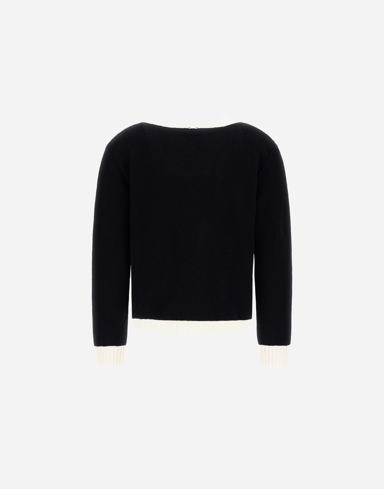 Herno Knit Cardigan In Black