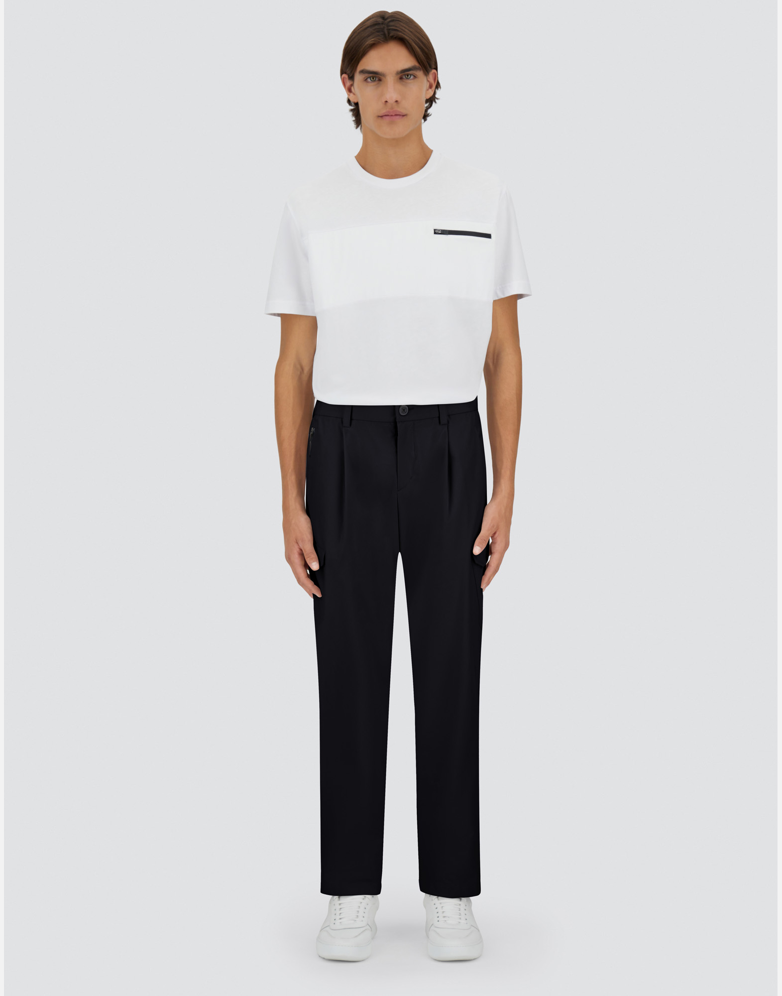 Herno Nylon Dive Trousers In Black