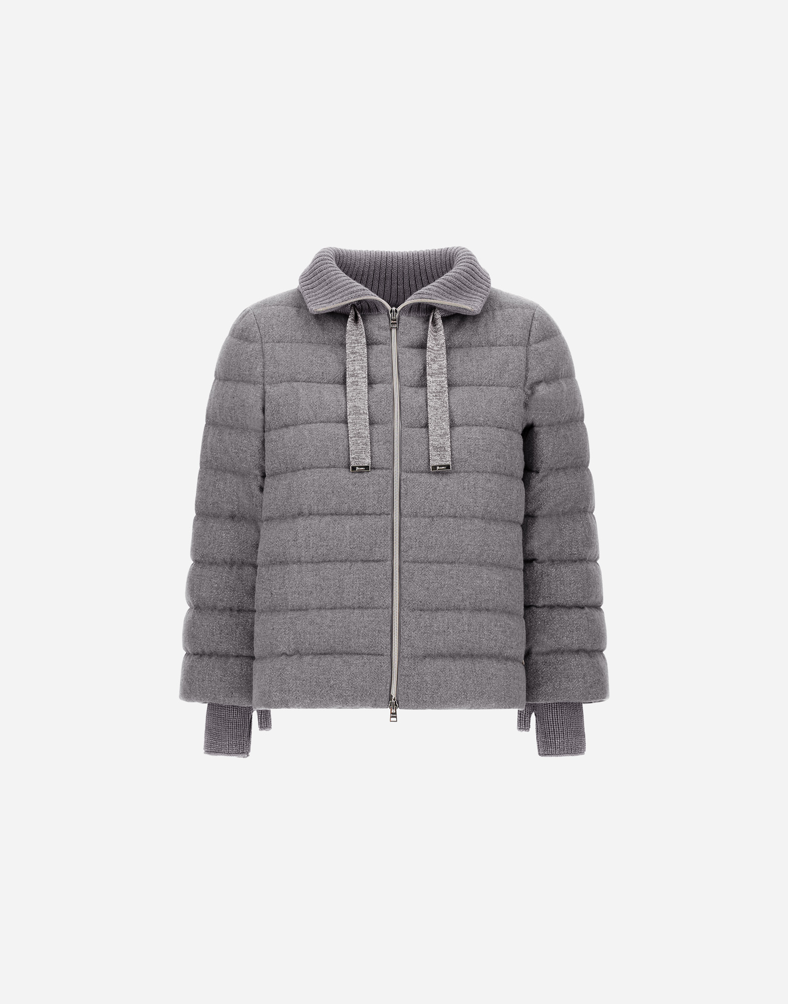 Herno Resort Cape In Lucent Cashmere Wool