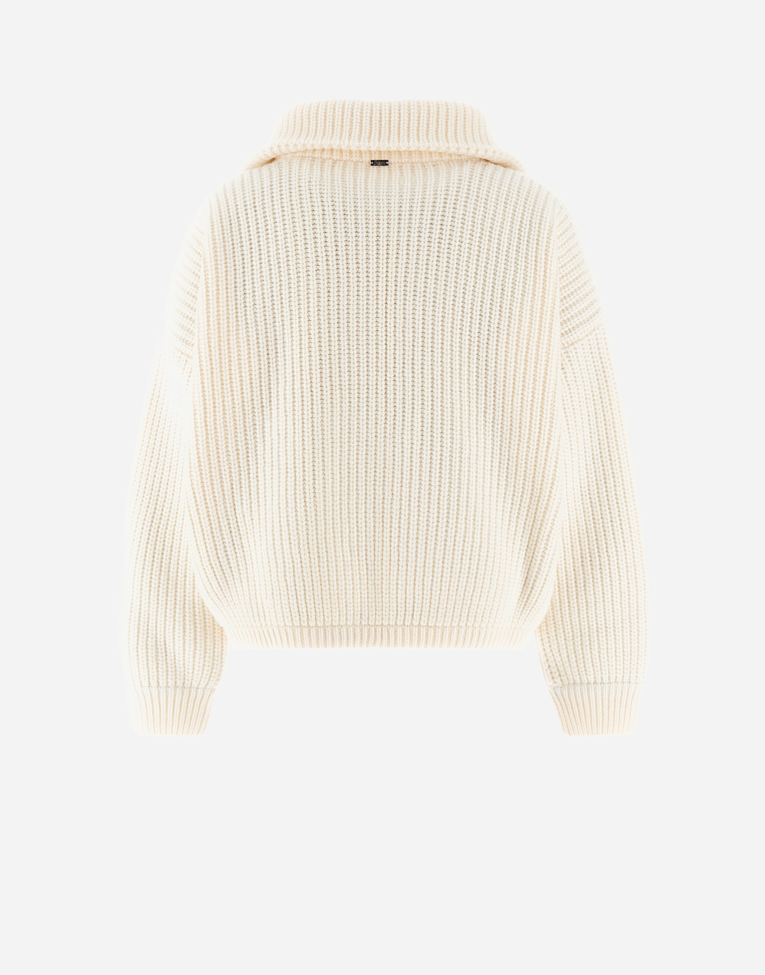 Herno Resort Cardigan In Infinity In White