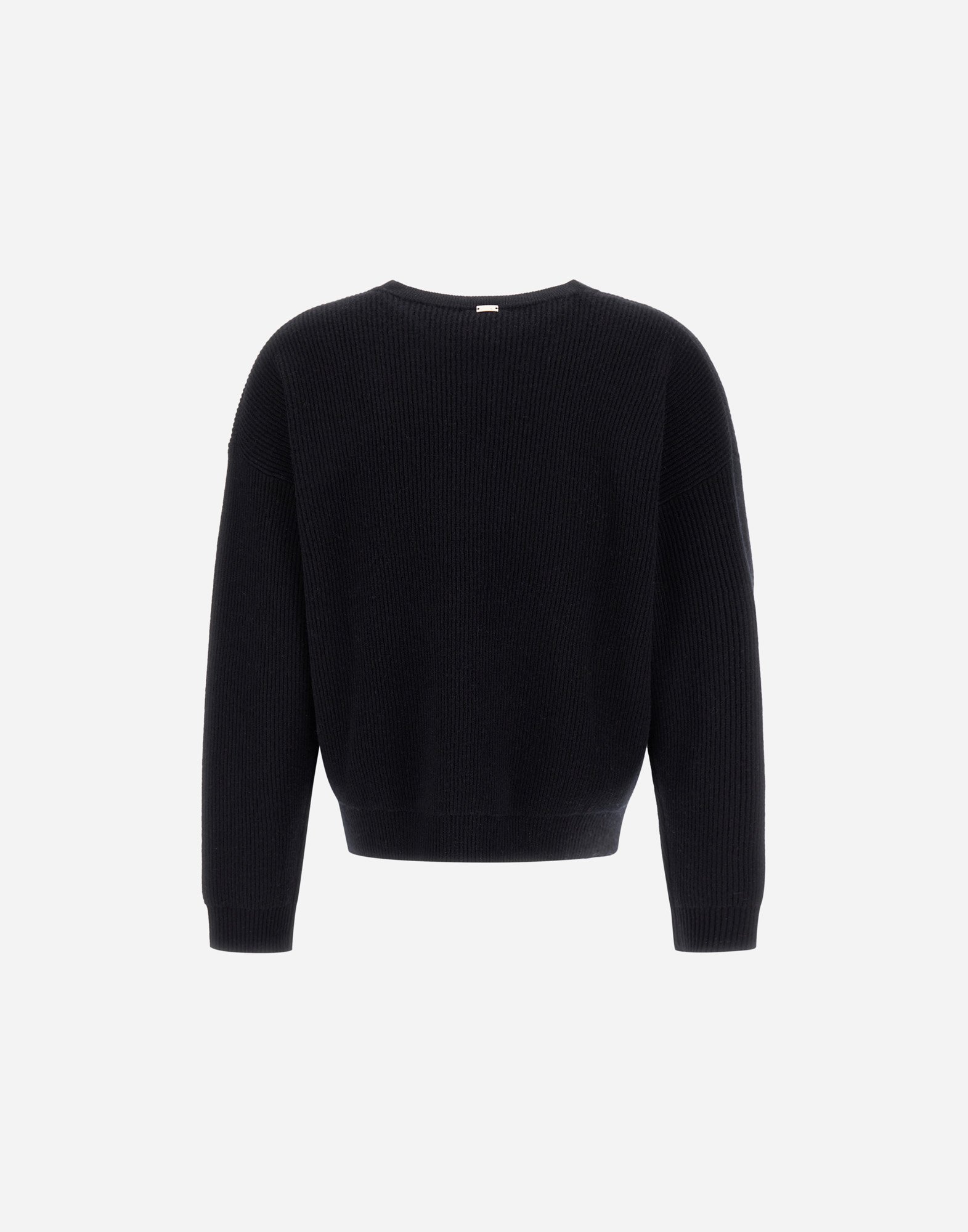 Herno Sweater In Rin Wool Cashmere In Black
