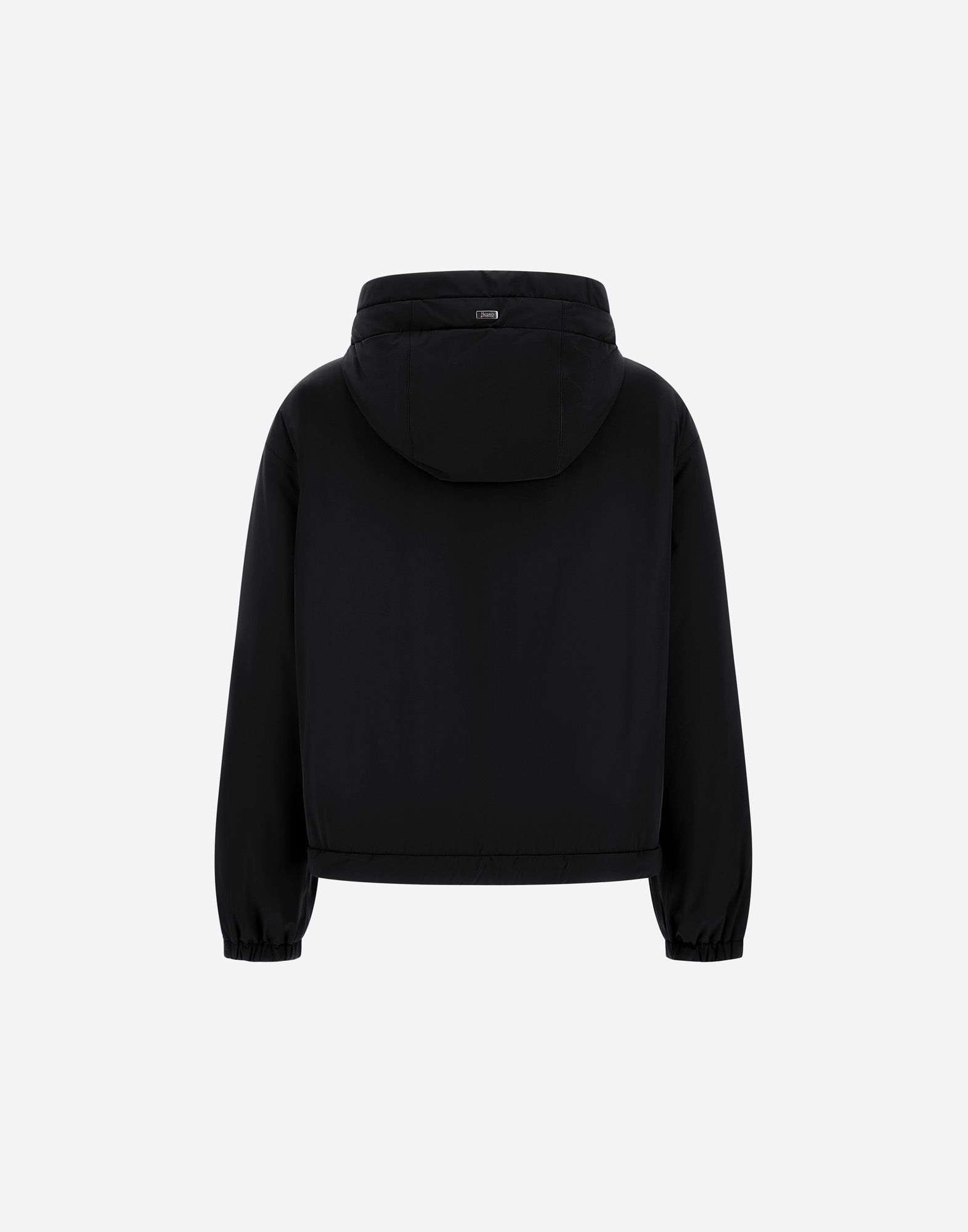 Herno Resort Jacket In Travel Nylon Ponente In Black