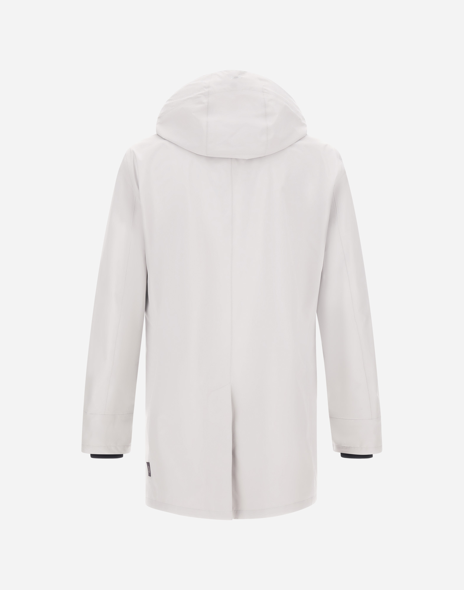 Herno Laminar Padded Carcoat In Gore-tex 2l In Ice