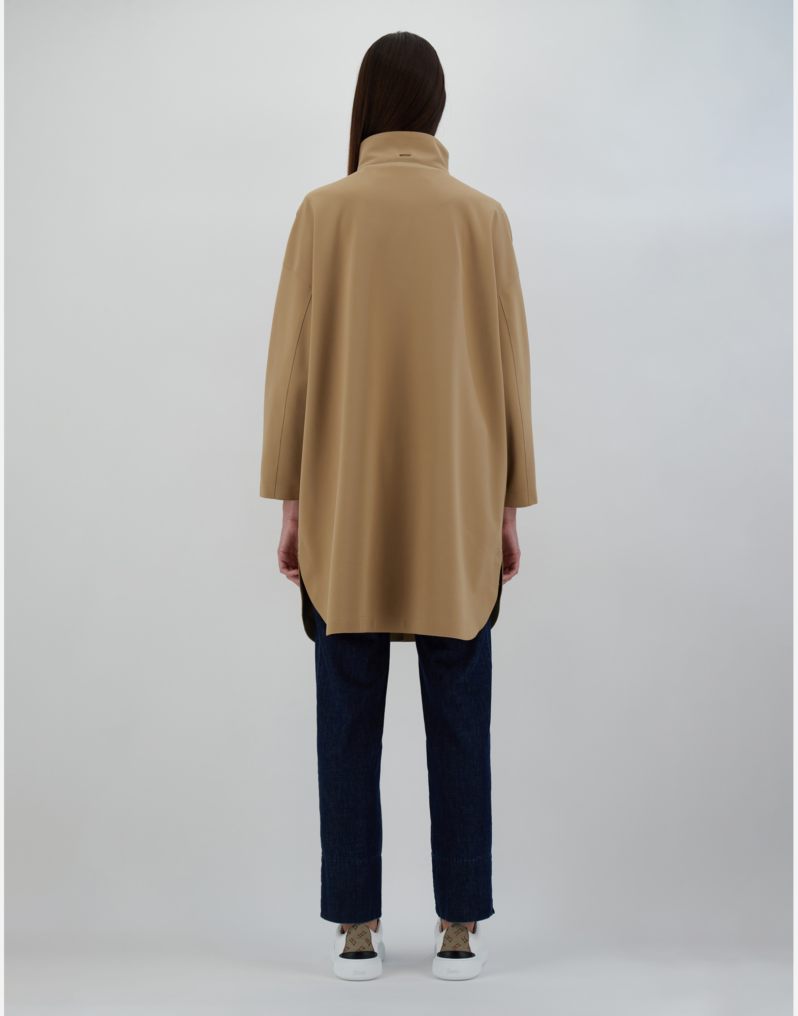 Herno First-act Pef ハイネックコート In Sand