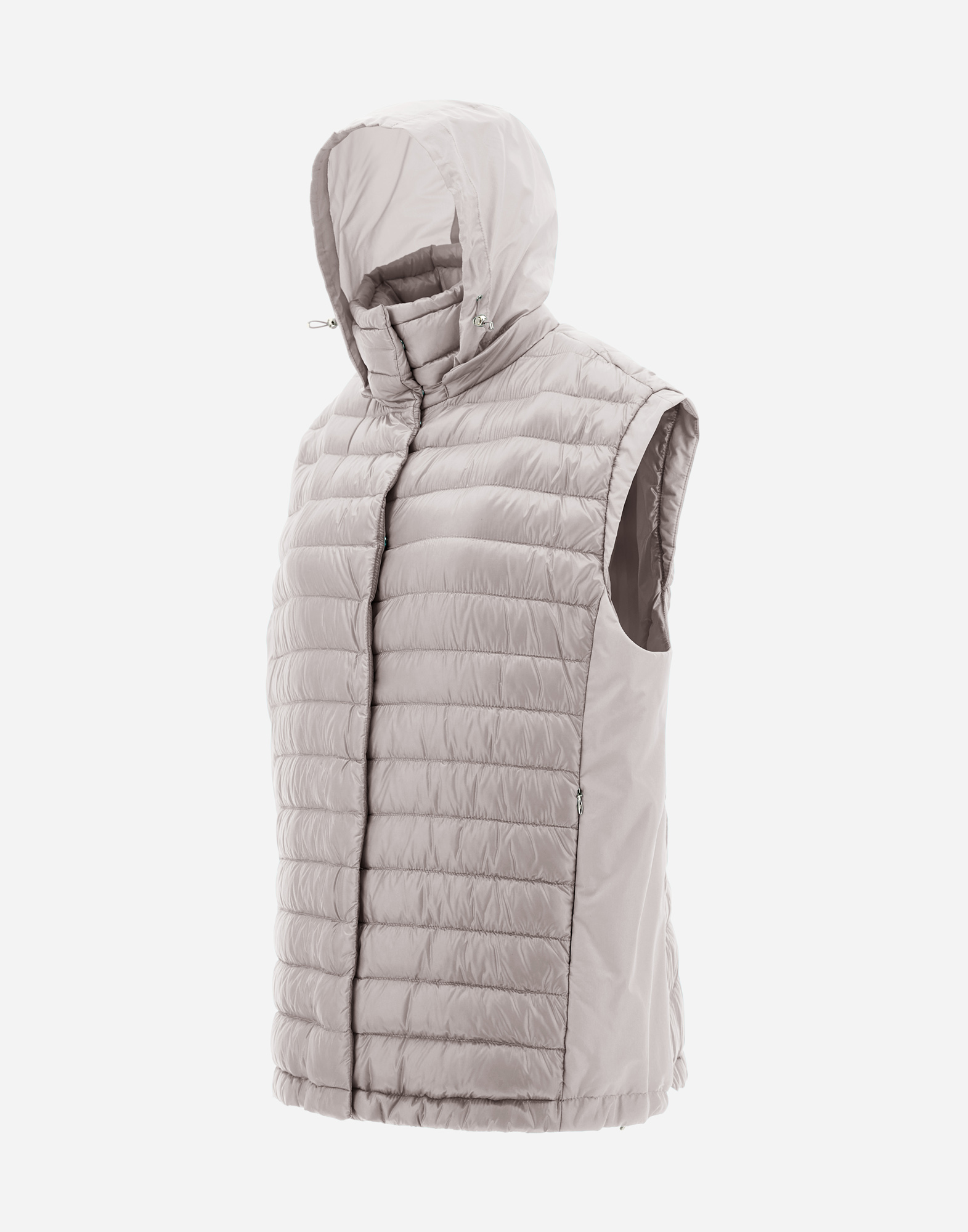 Herno ノースリーブ Nylon Ultralight ＆ Techno Taffetà ジャケット In Grey Pearl