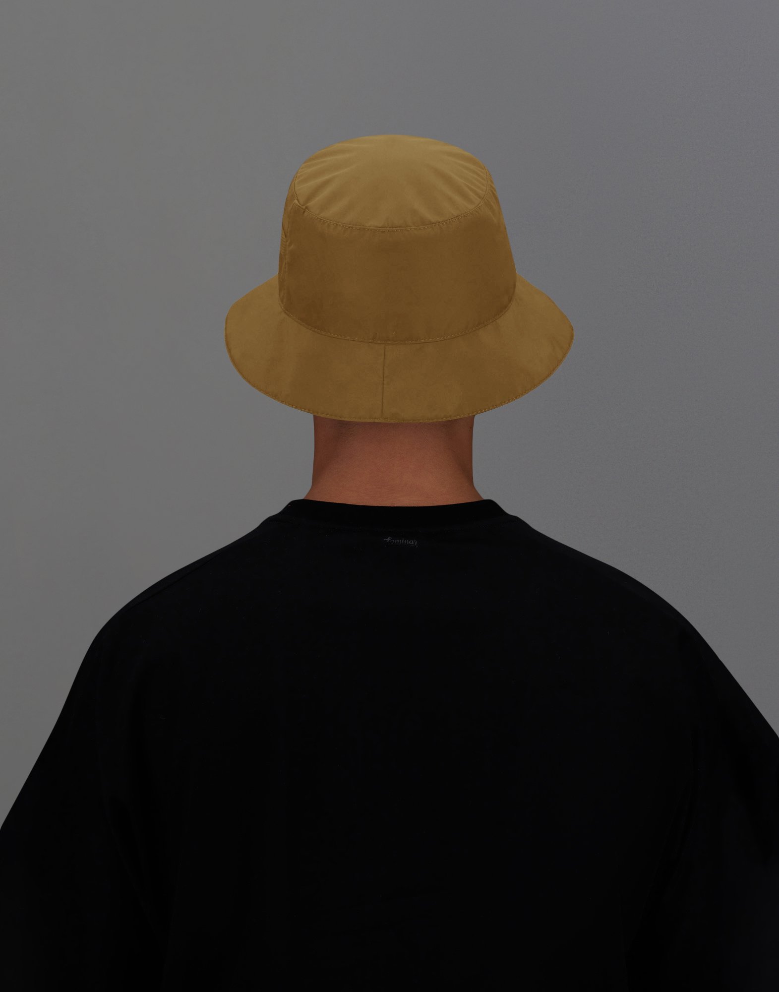 Herno Laminar Bucket Hat In 3l Gore-tex In Light Brown