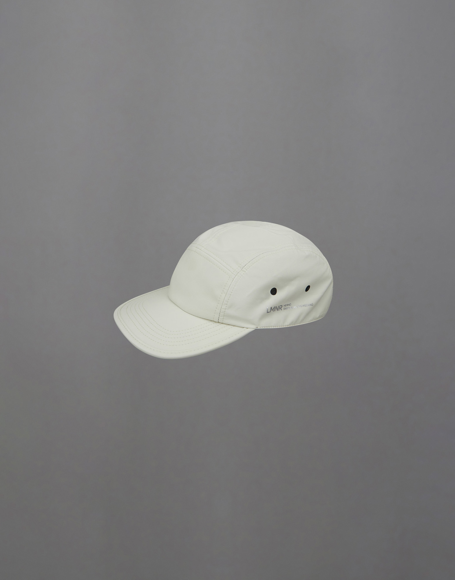 Herno Laminar Baseball Cap In 2l Gore-tex In White
