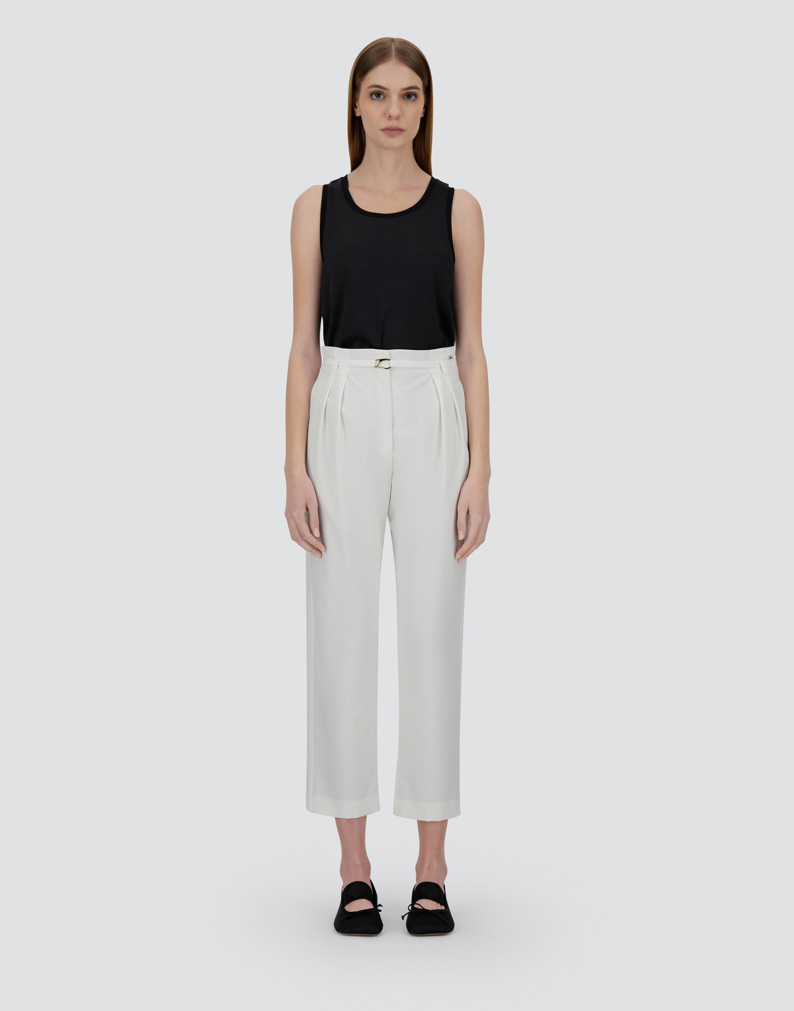 Herno Trousers In Structured Nylon In White