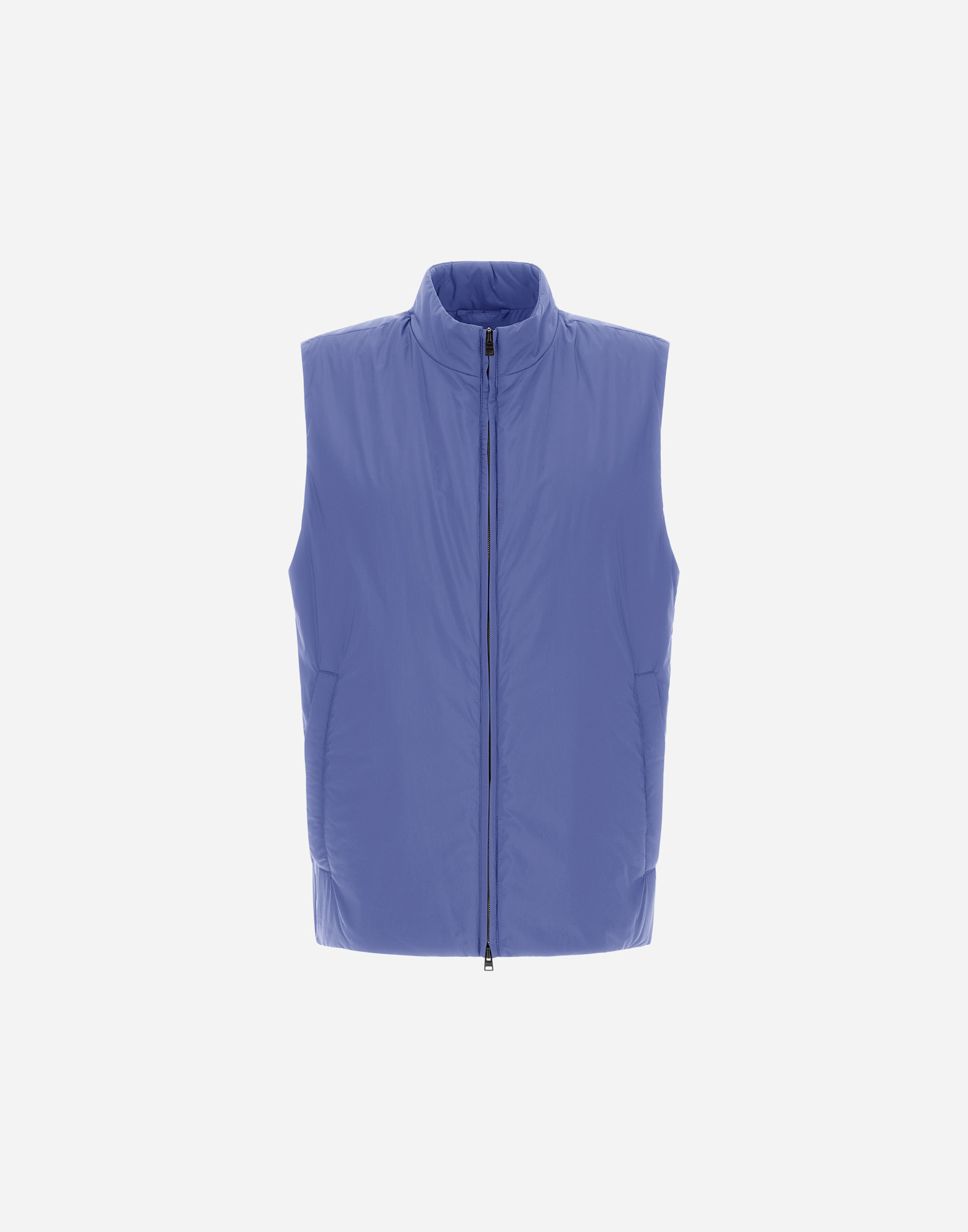 Herno Ecoage Vest In Light Blue