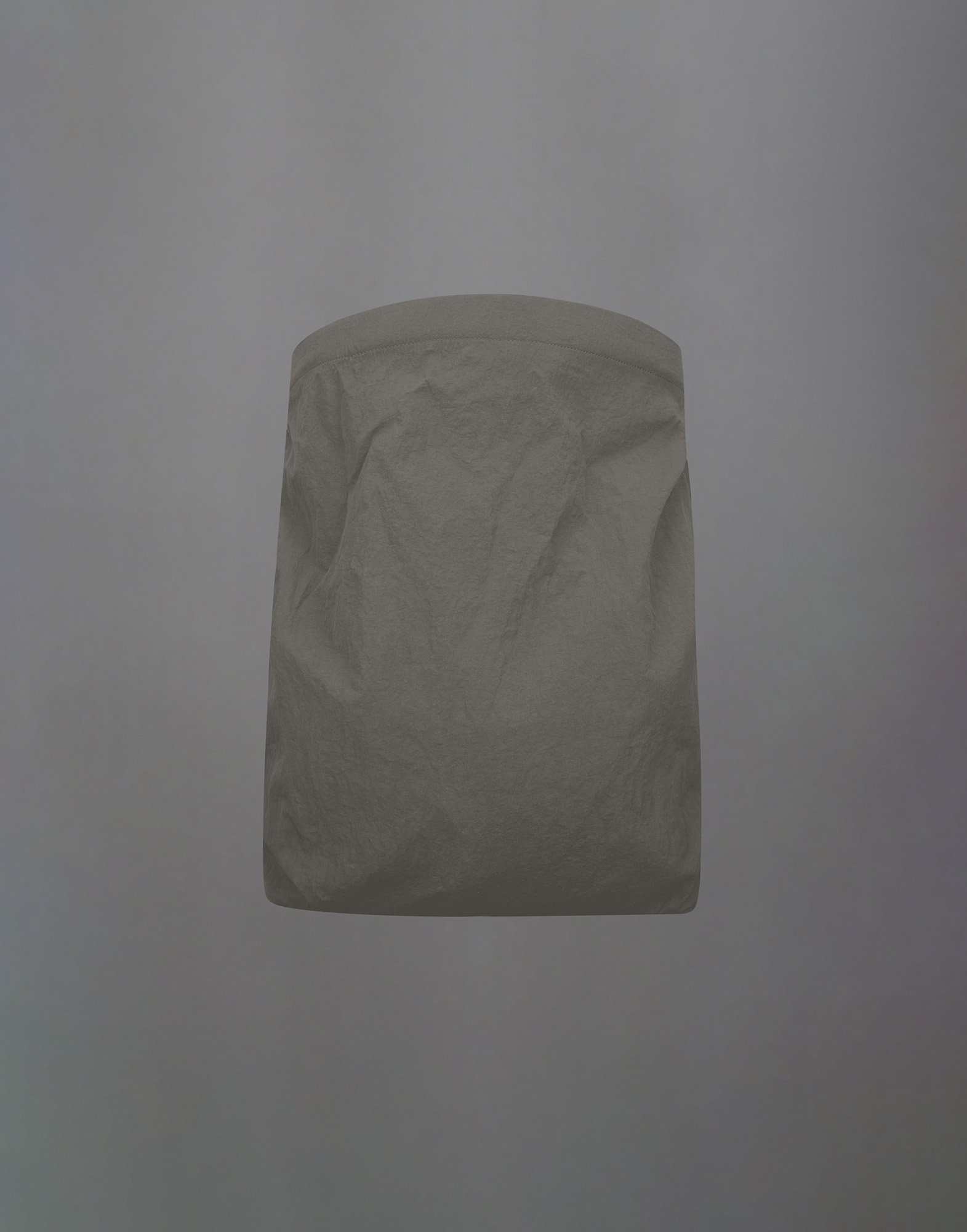 Herno Laminar Bag In Tech-crinkle In Grey