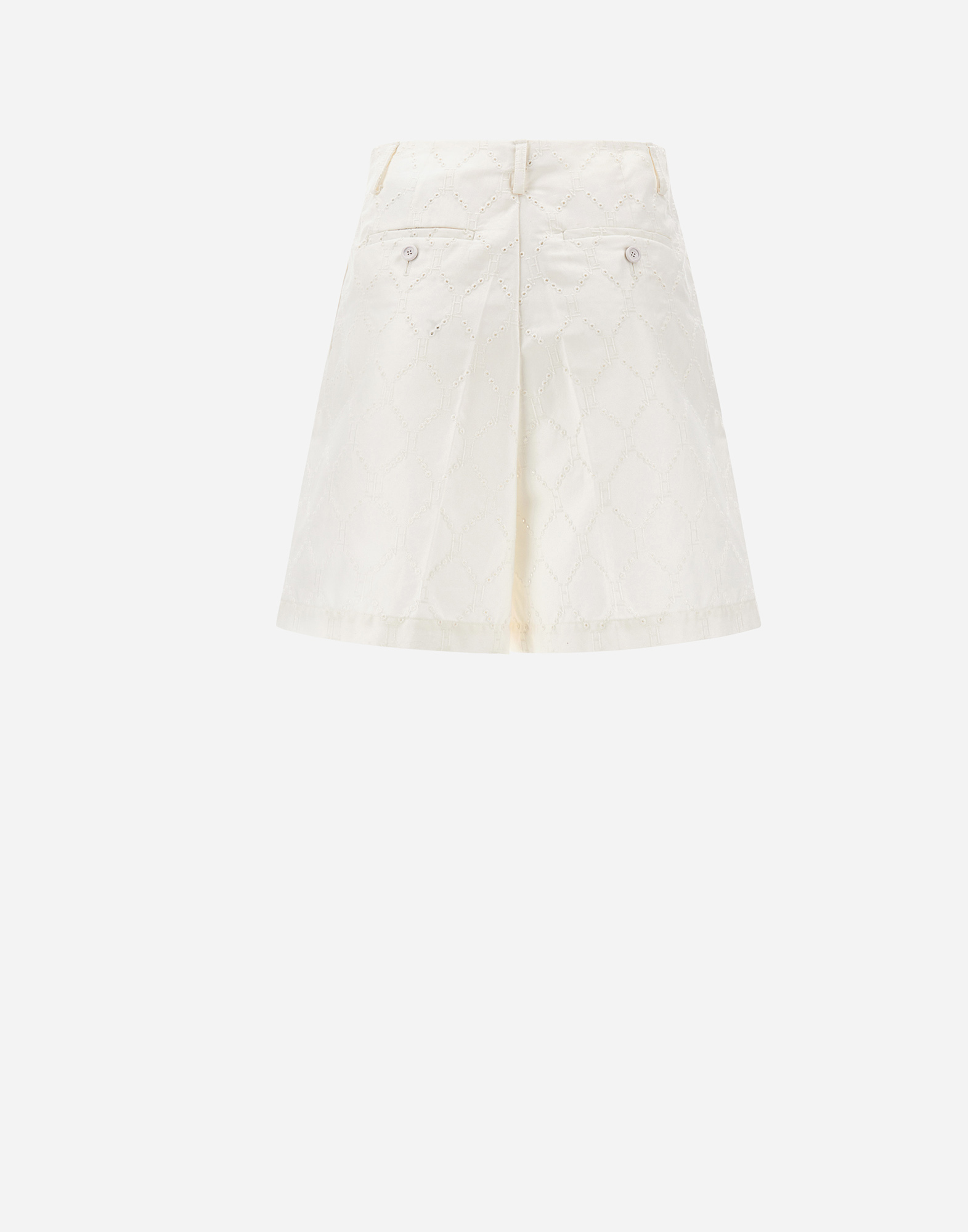 Herno エンブロイダリー Delon ショートパンツ In White