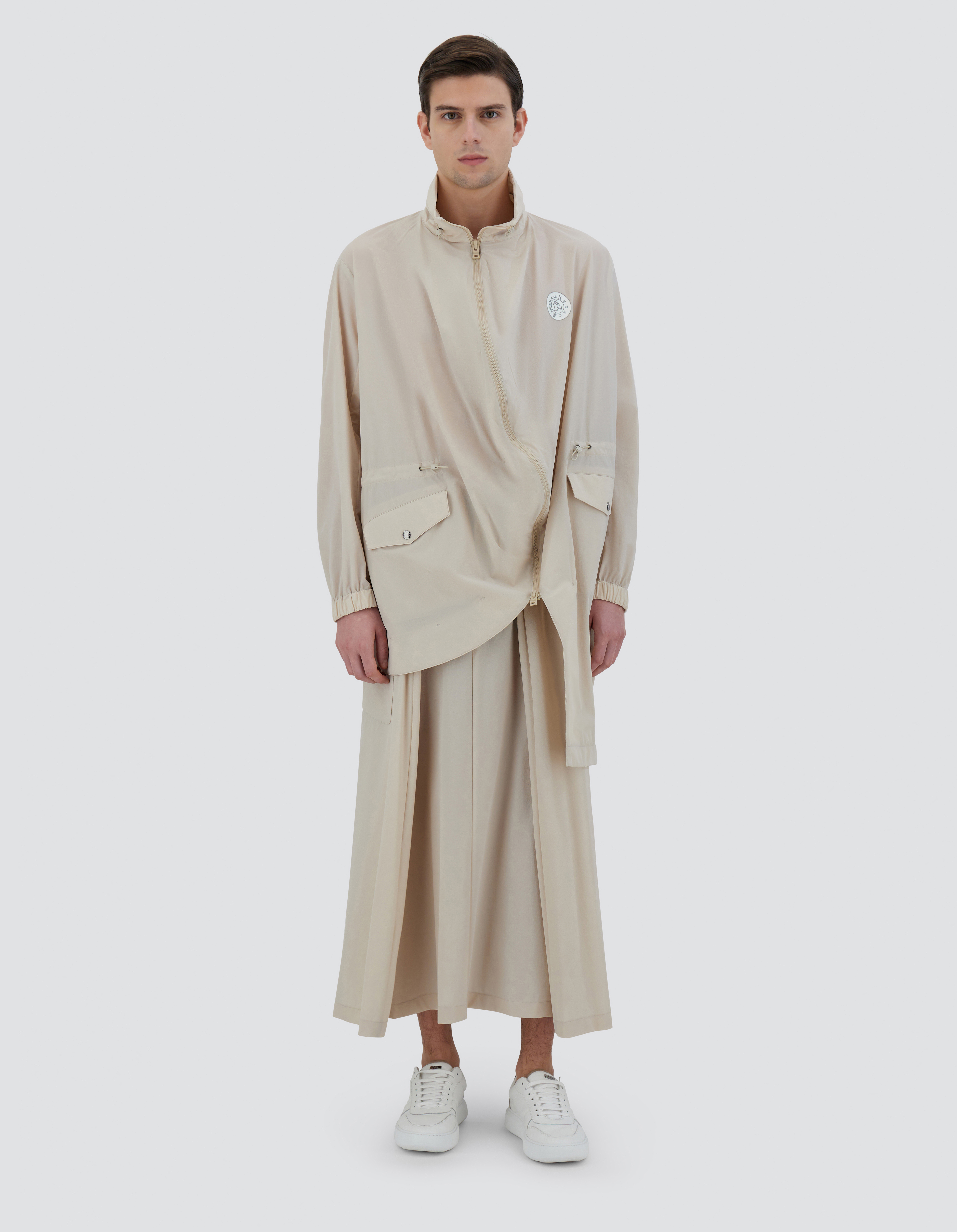 Herno Globe Jacket In Eco Everyday In Light Beige