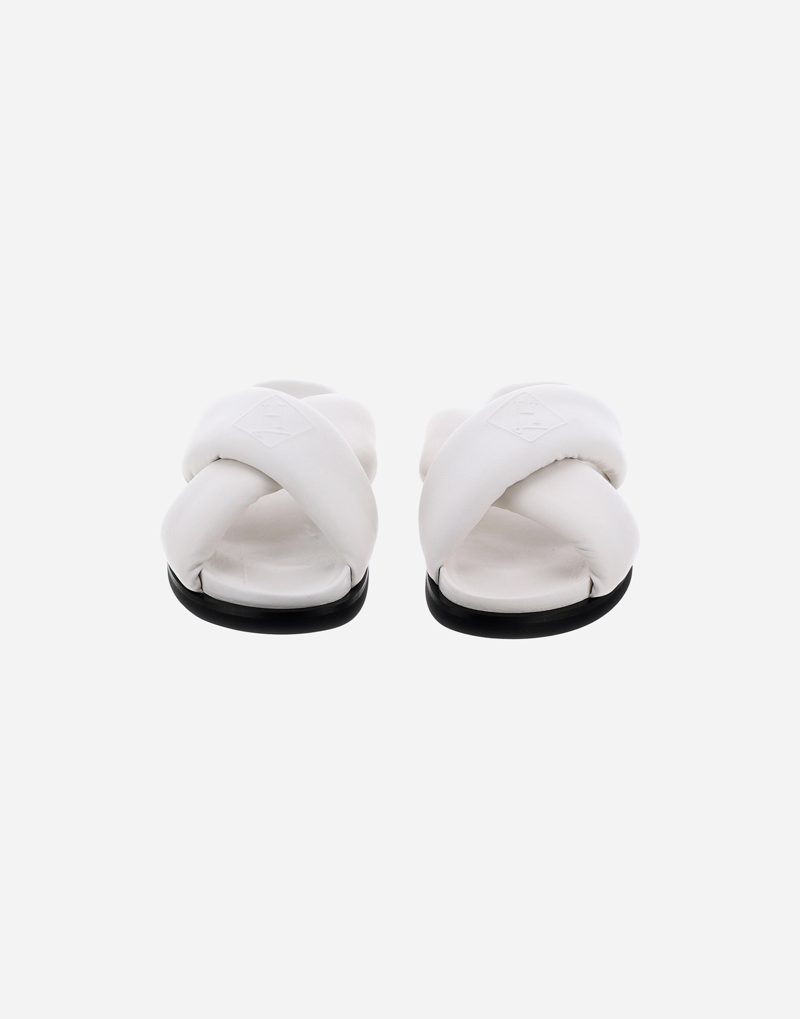 Herno Nappa Sandals In White