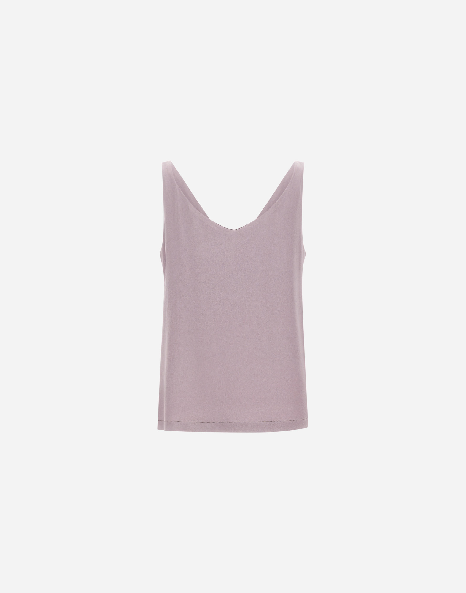 Herno Resort Top In Envers Satin In Pink