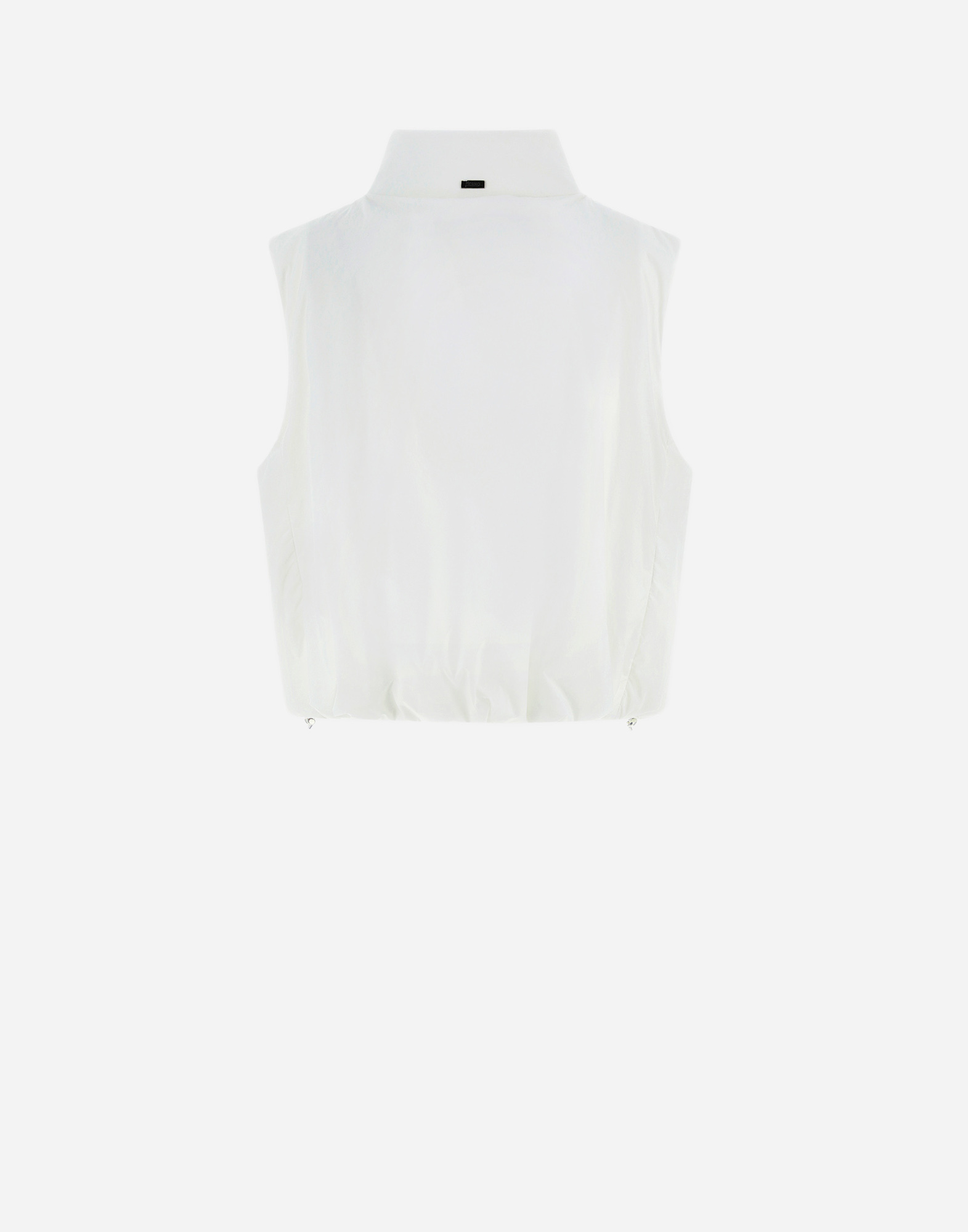 Herno Ecoage Sleeveless Jacket In White