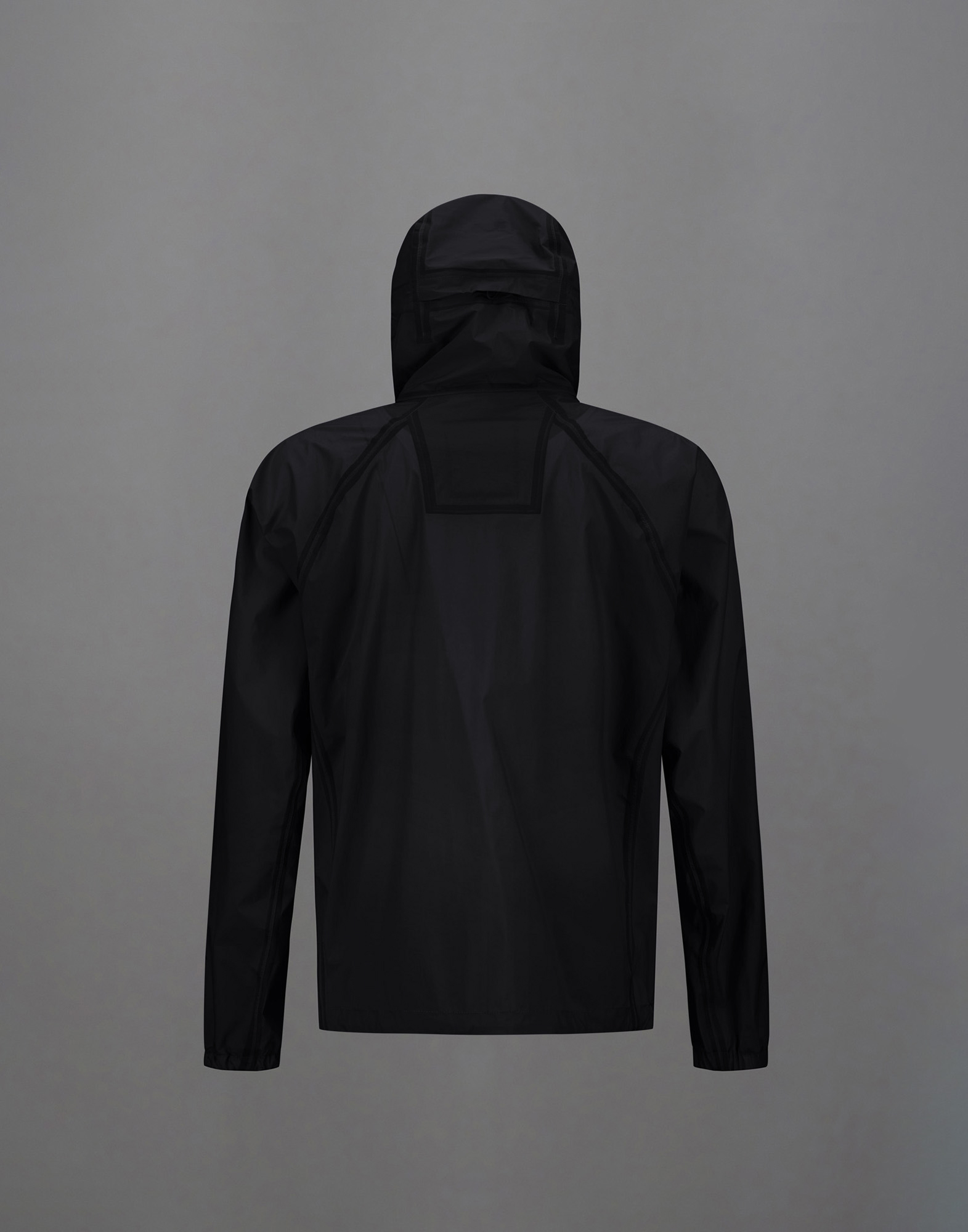 Herno Laminar Jacket In 3l Translucent Ripstop In Black