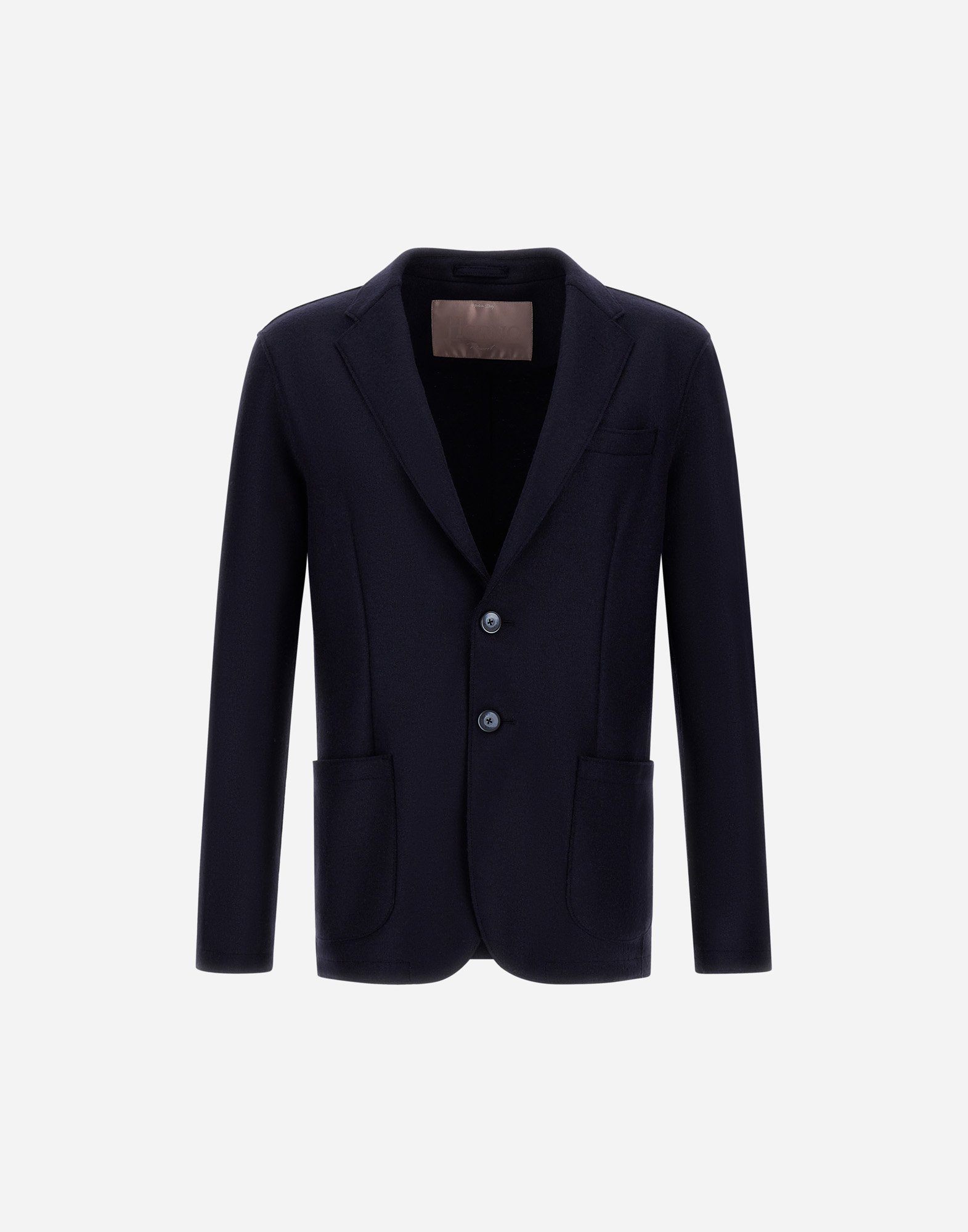 Herno Resort Blazer In Felted Wool