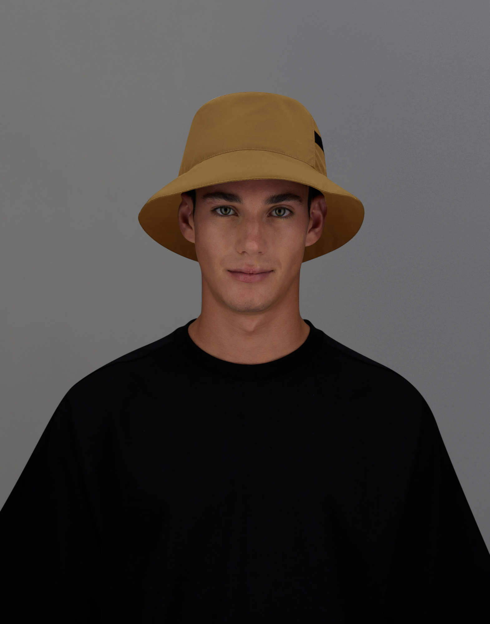 Herno Laminar Bucket Hat In 3l Gore-tex In Light Brown
