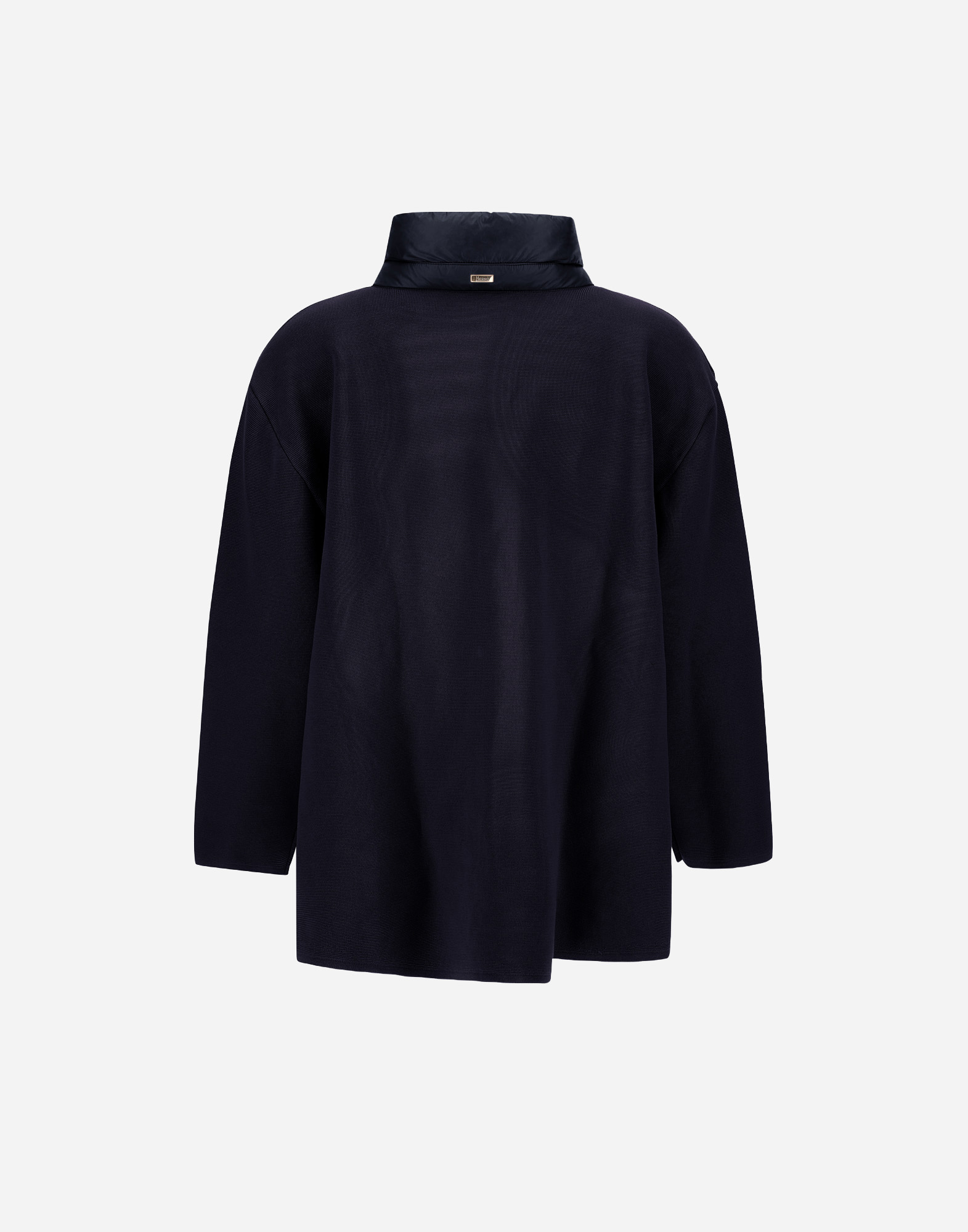 Herno Jacket In Eternal Cotton And Nylon Ultralight In Blu Navy
