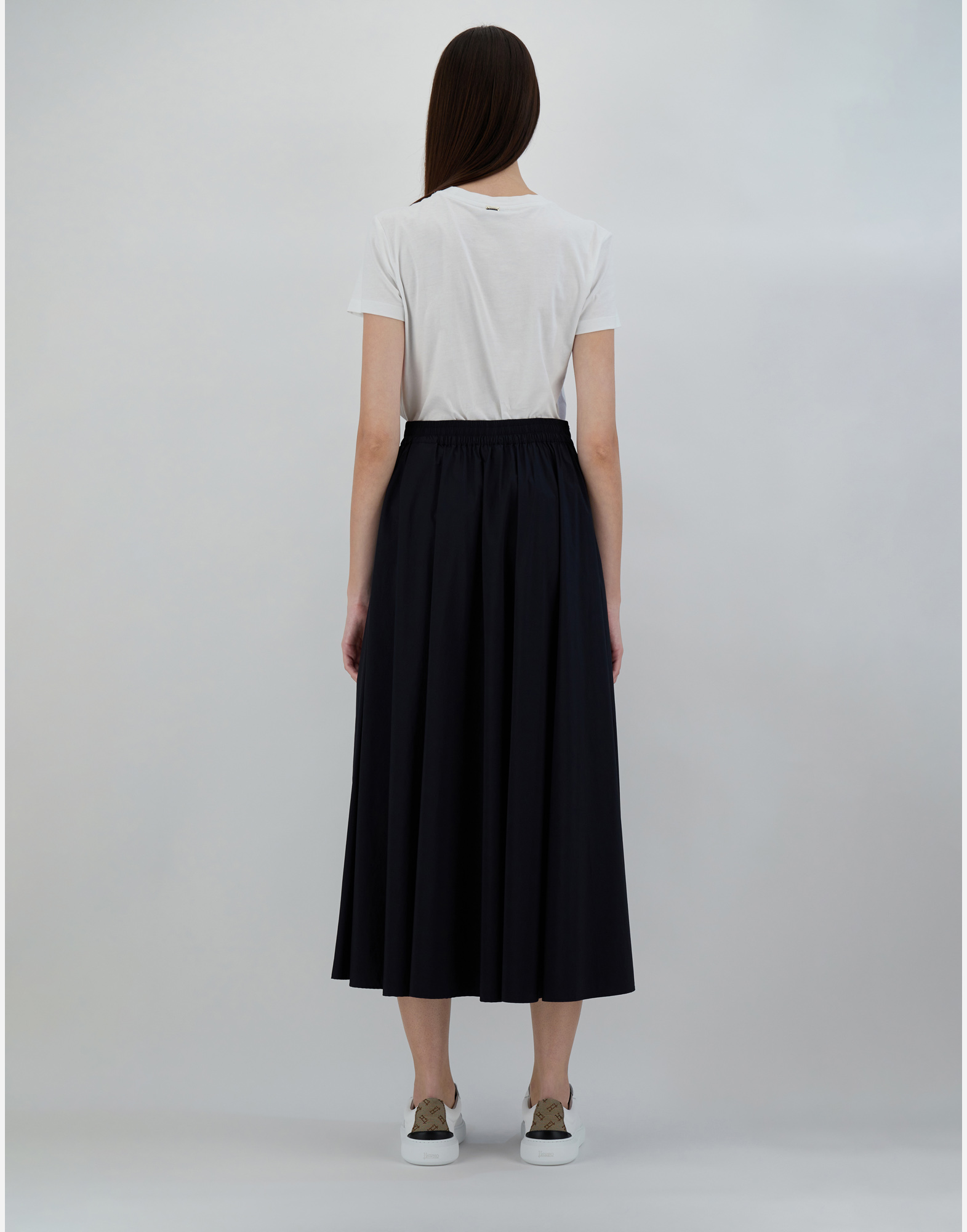 Herno Light Nylon Stretch スカート In Black