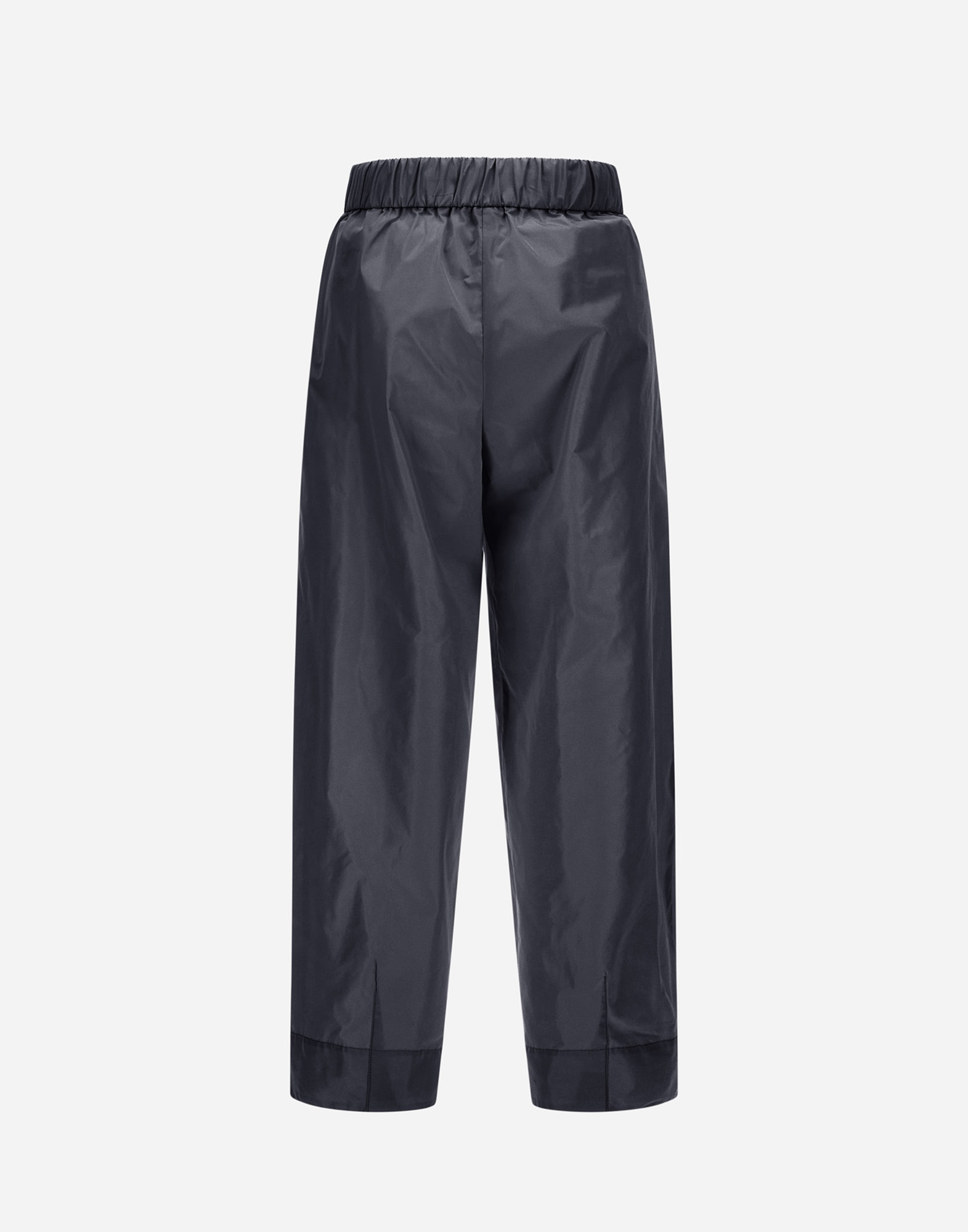 Herno New Techno Taffeta Trousers In New Blue