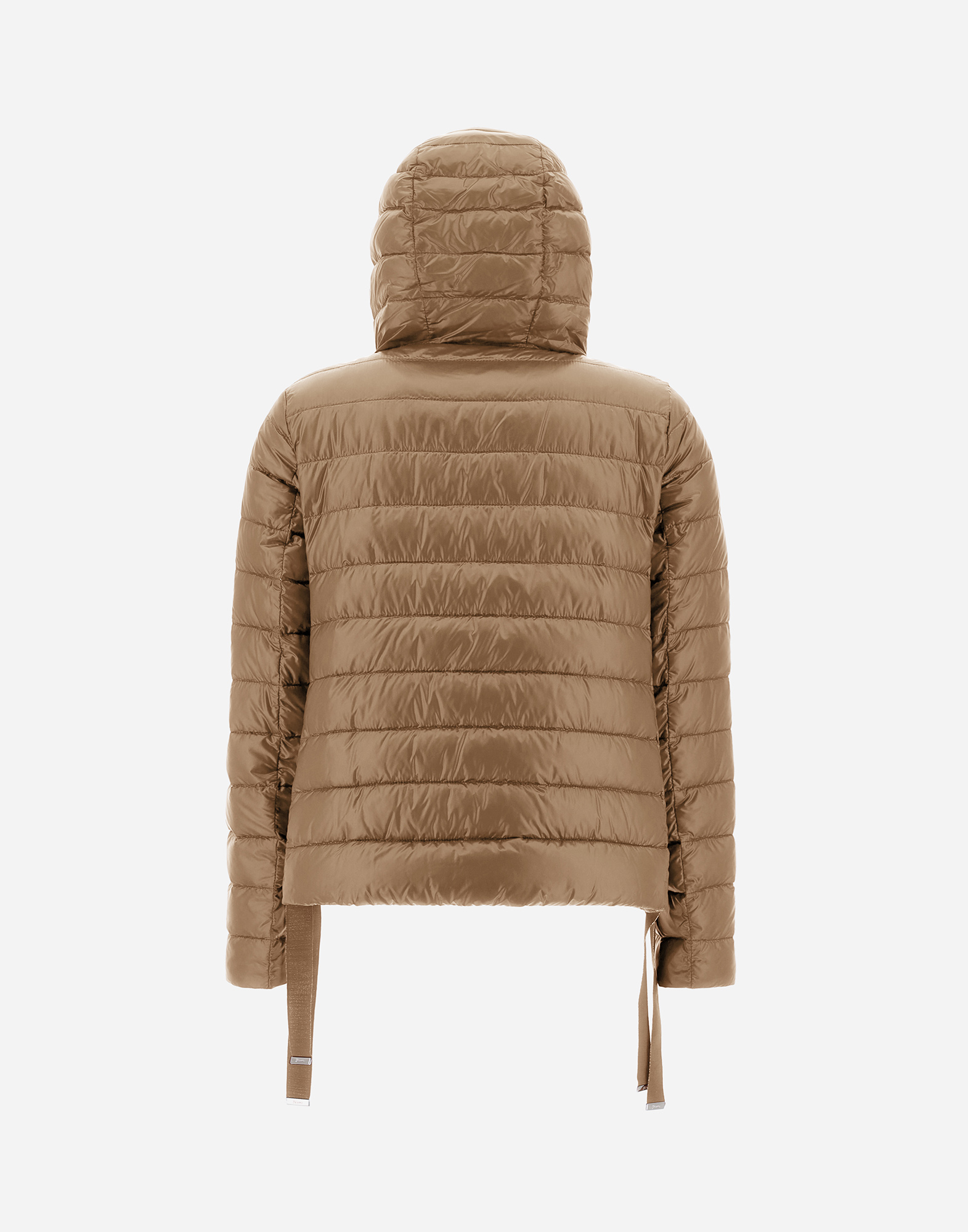 Herno Bomber Jacket In Nylon Ultralight In Camel
