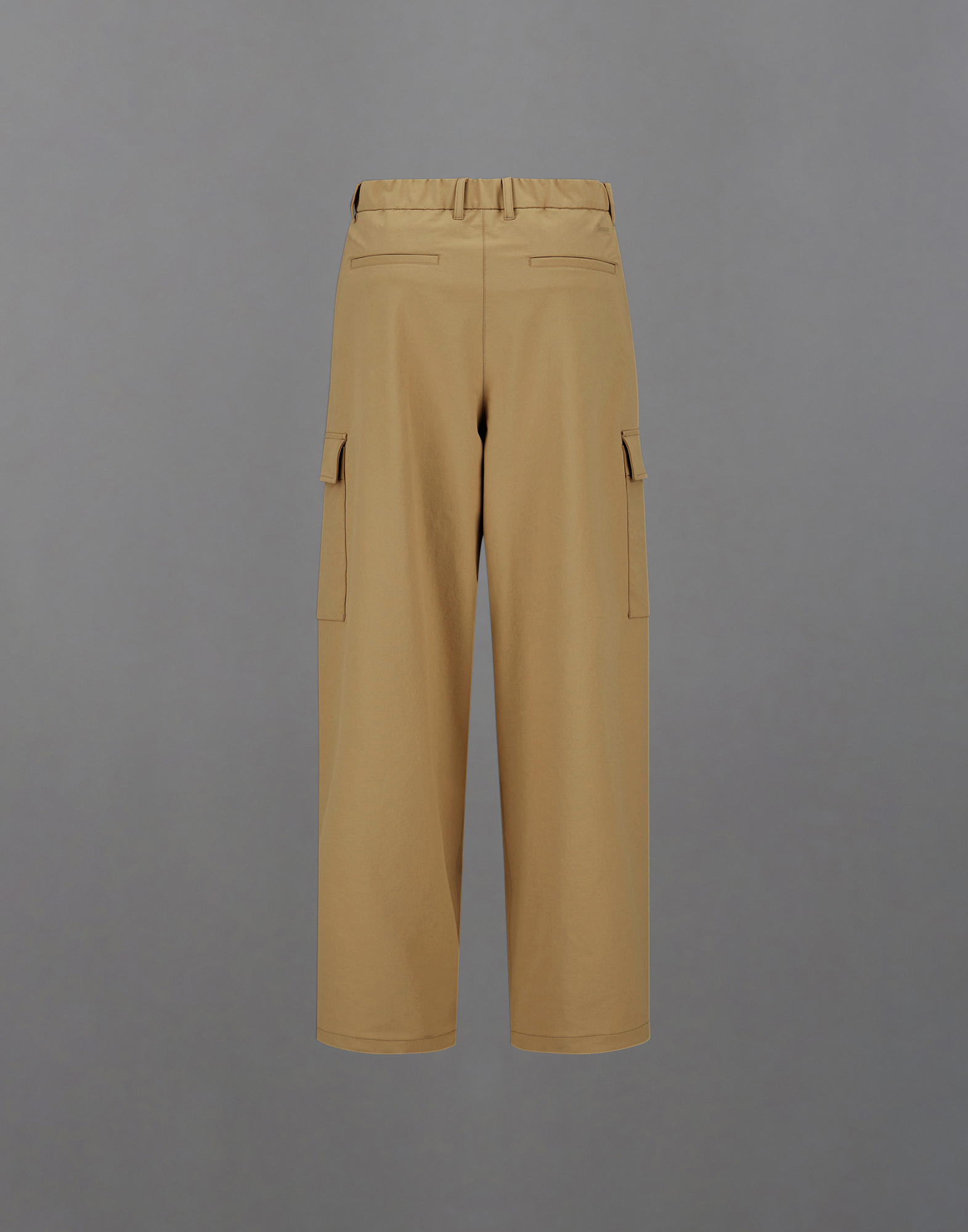 Herno Laminar Cargo Trousers In Comfort Tech In Brown