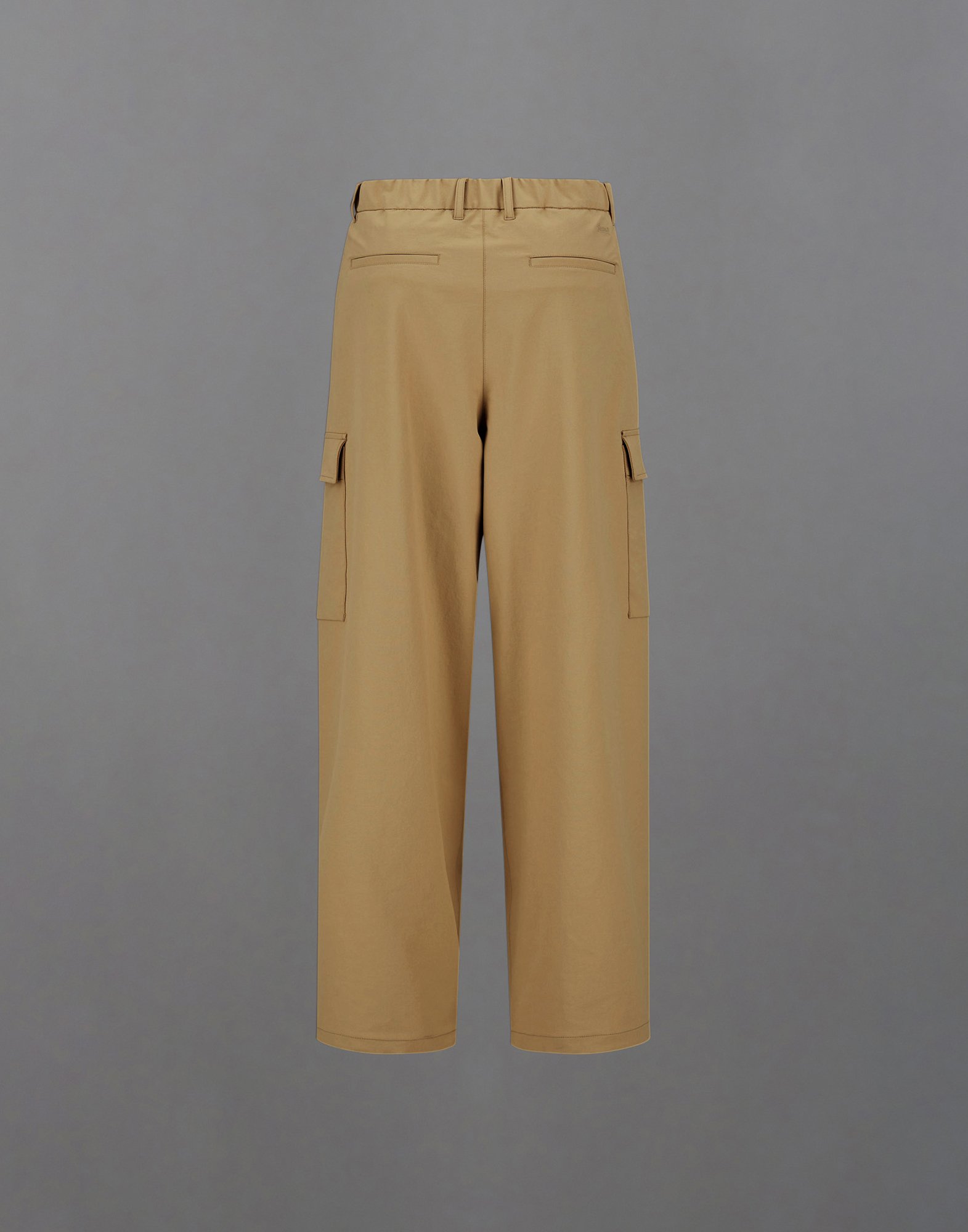 Herno Laminar Cargo Trousers In Comfort Tech In Brown