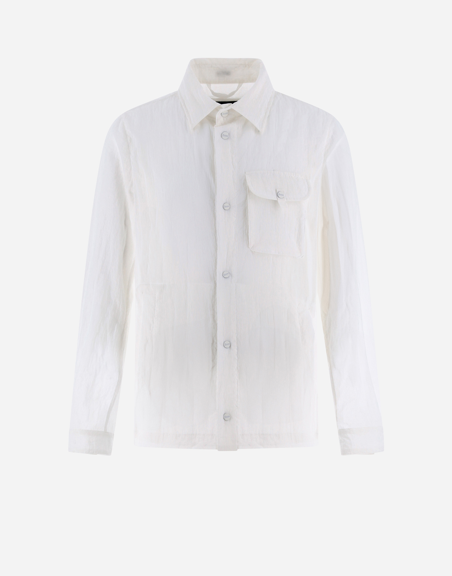 Herno 3d Ripstop シャツ In White