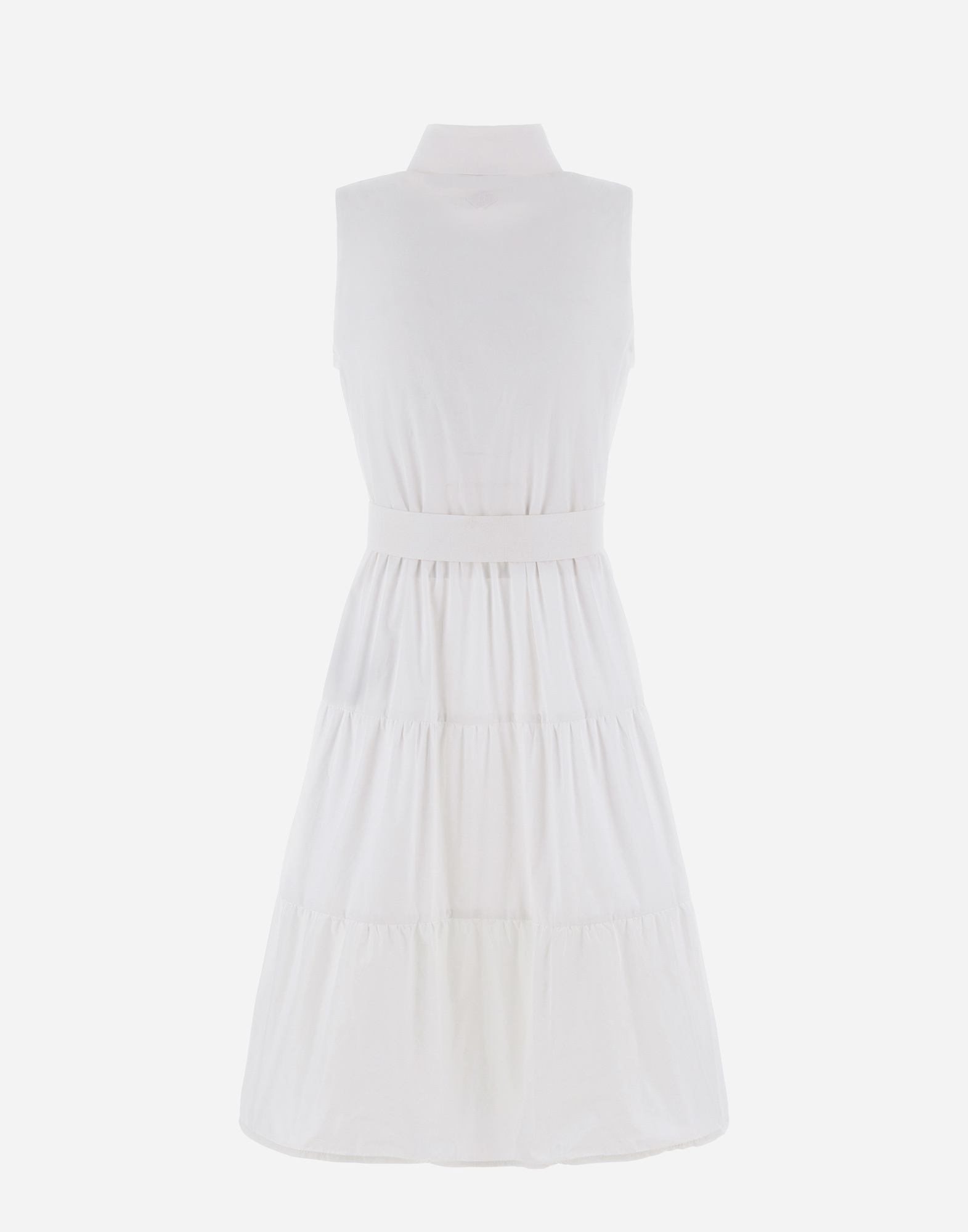 Herno Cotton／monogram／techno Taffeta' ドレス In White