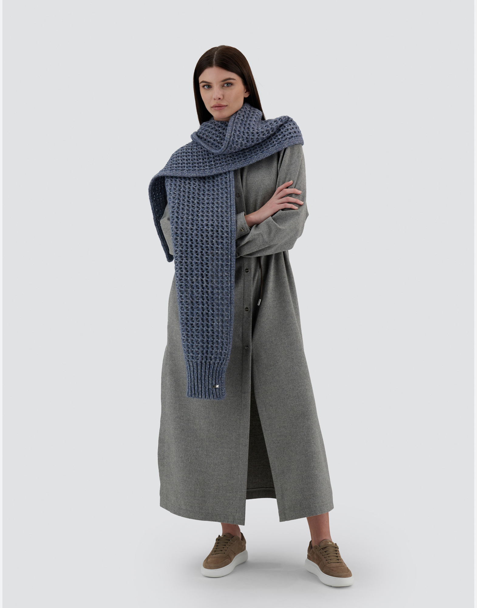 HERNO RESORT SCARF IN NEVEGAL 