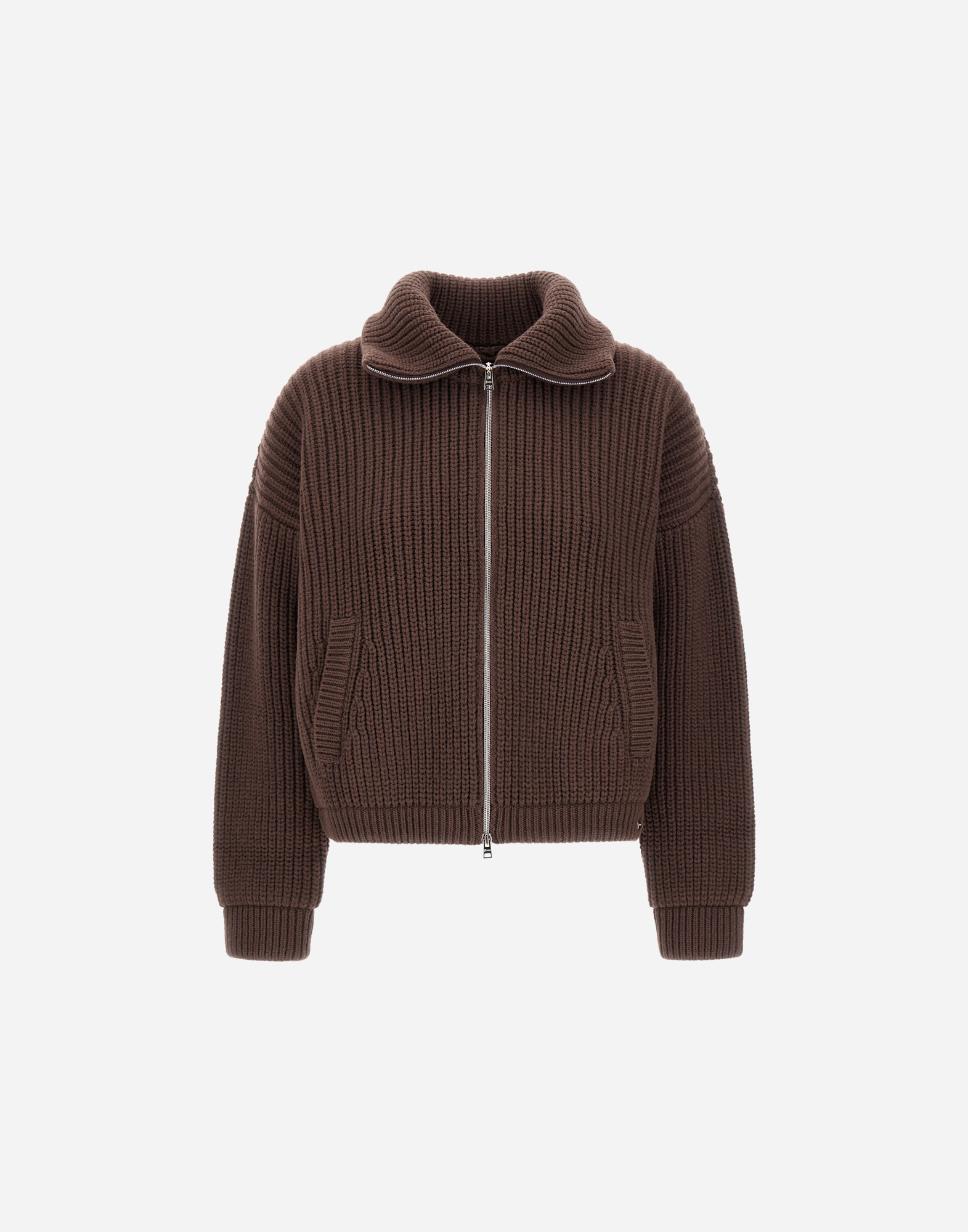 Herno Resort Cardigan In Infinity In Brown