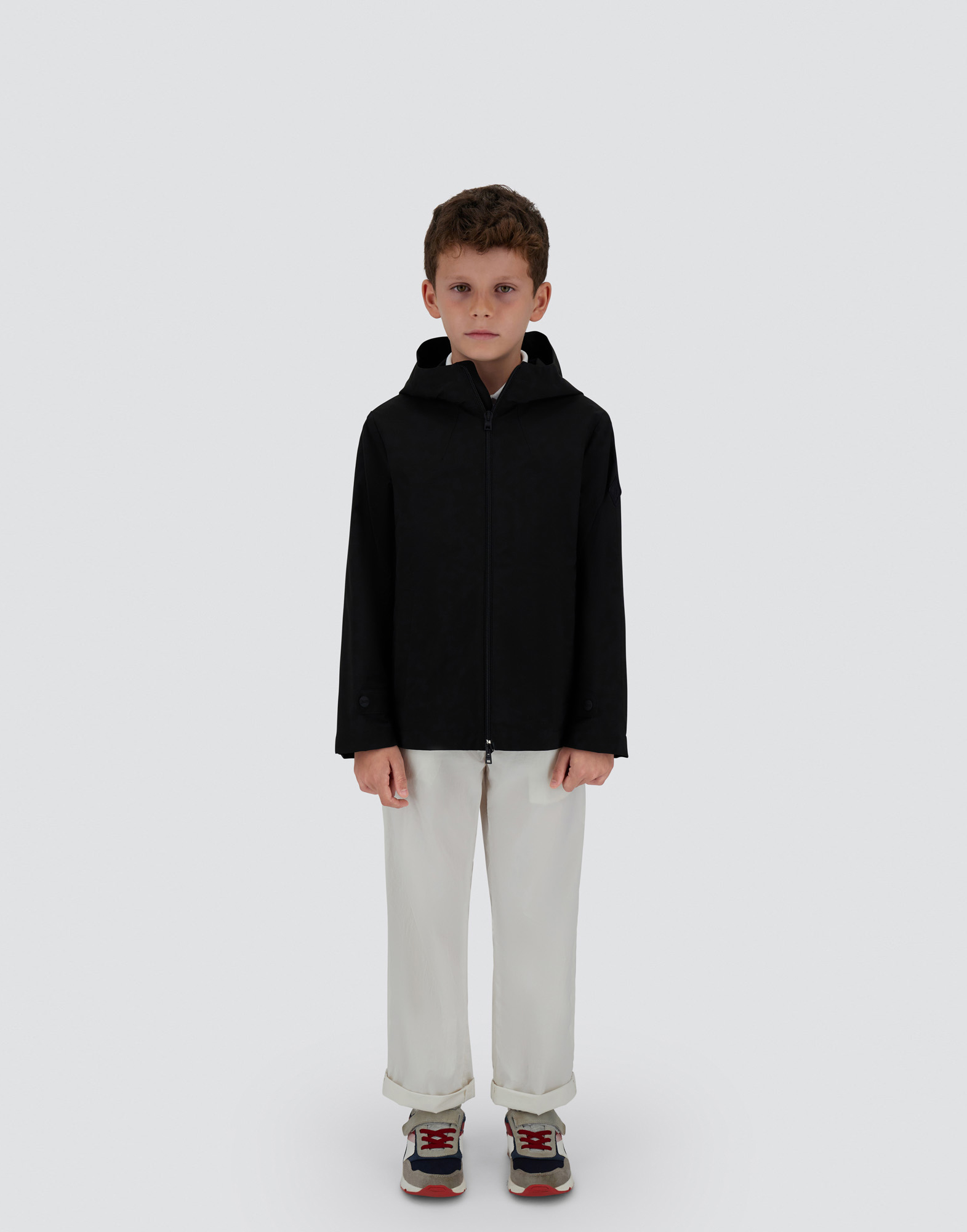 Herno Jacket In Light Scuba In Black