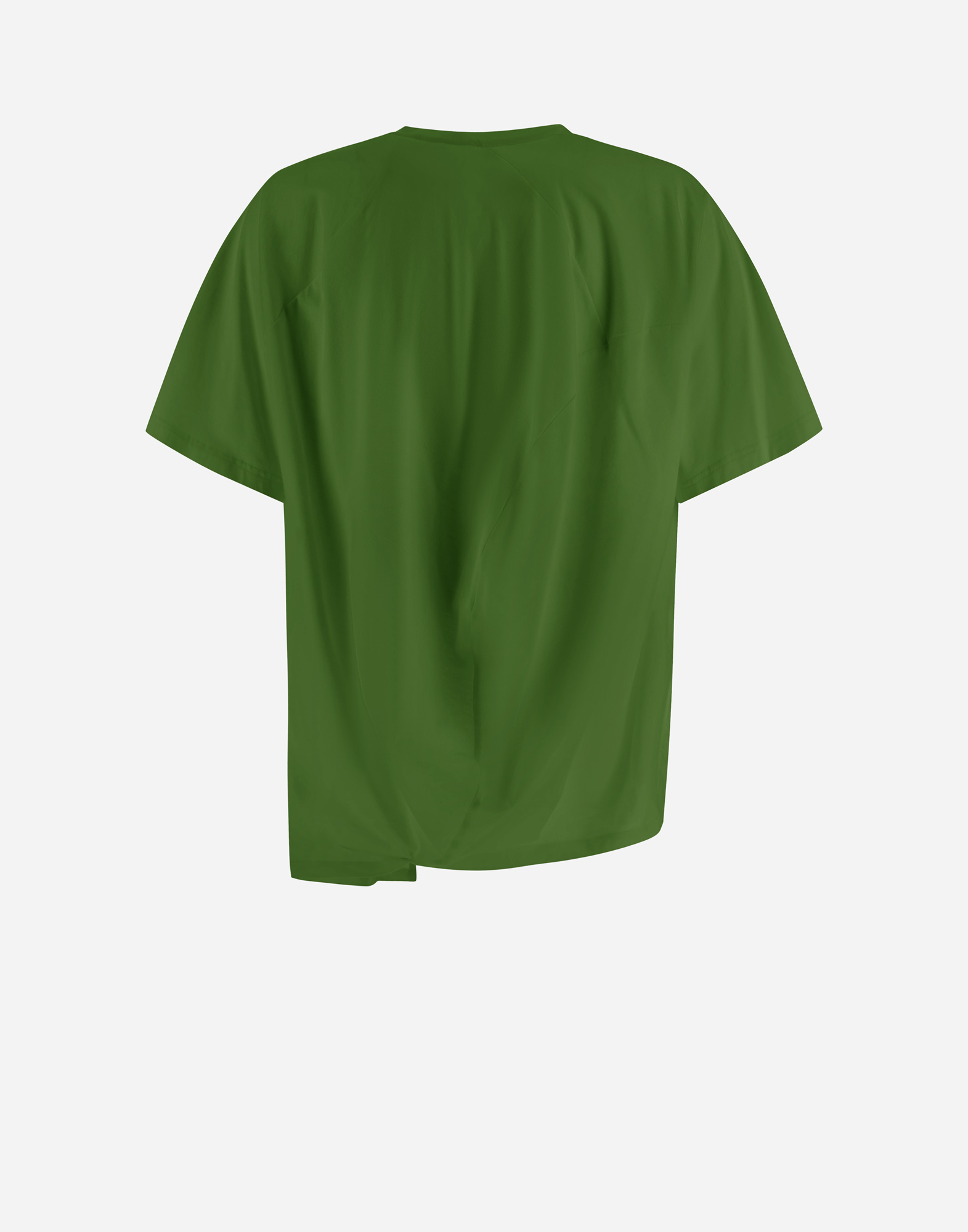 Herno Globe Sweater In Eco Jersey In Garden Green
