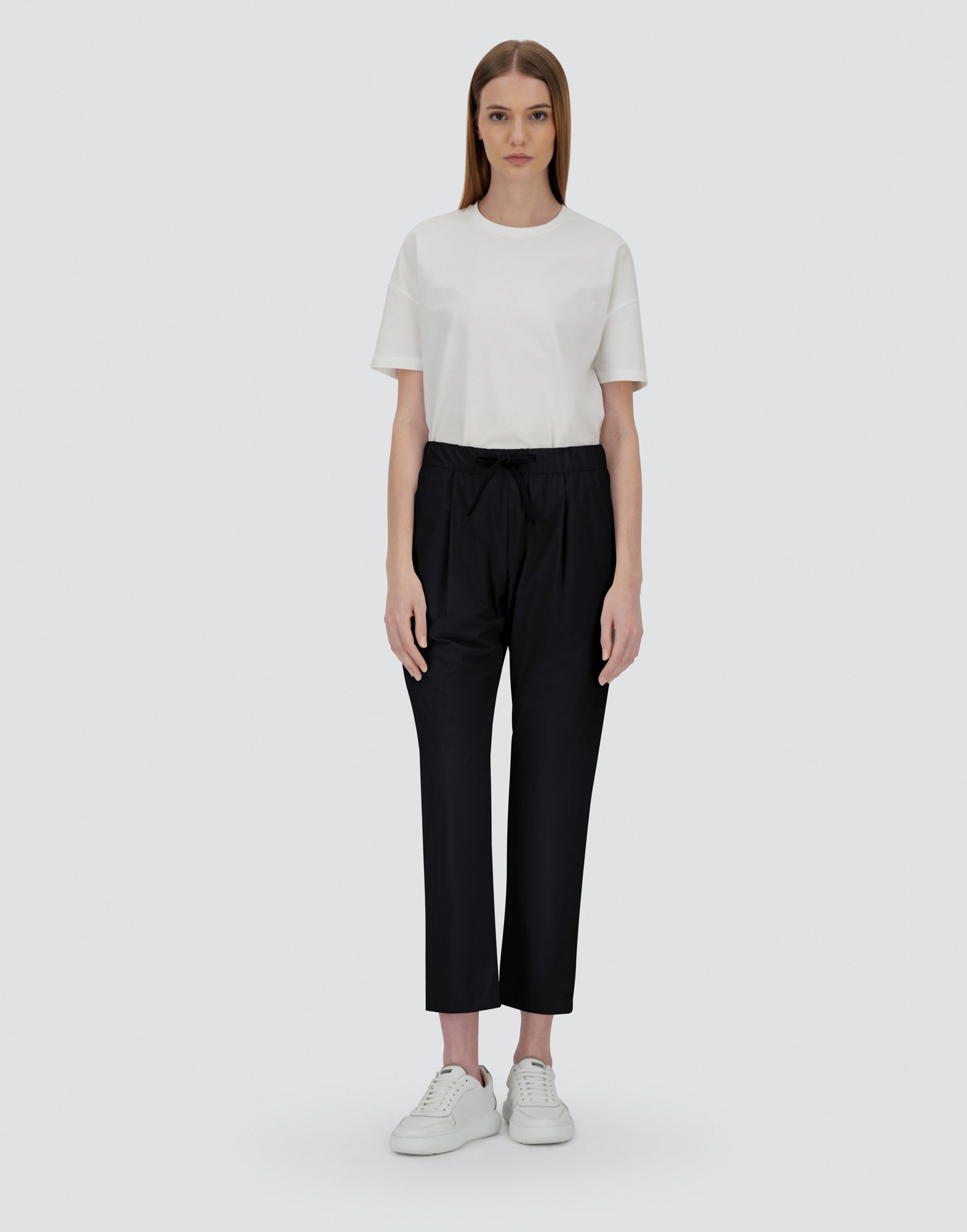Herno Nylon Maestro Trousers In Black