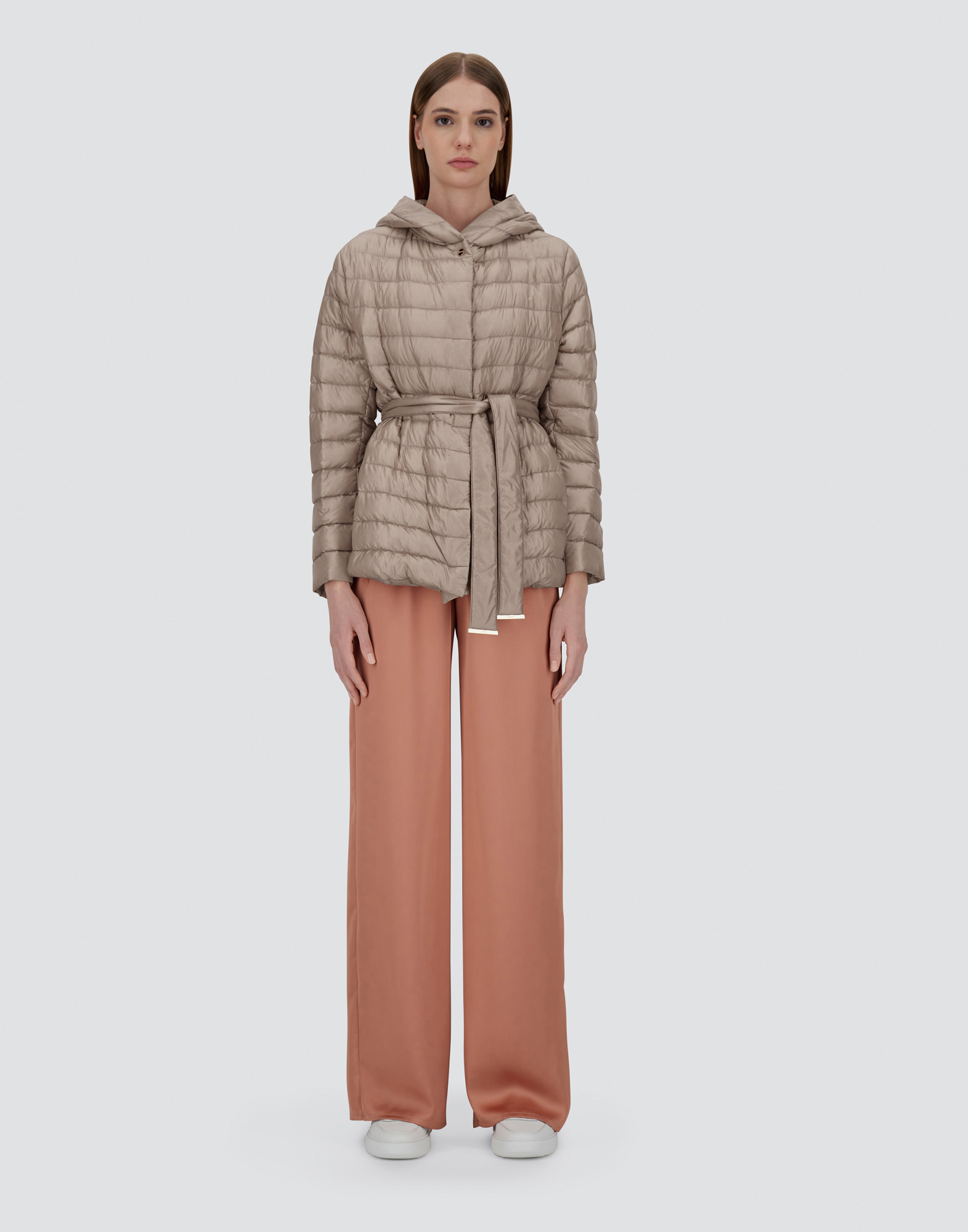 Herno Nylon Ultralight Jacket In Dove Grey