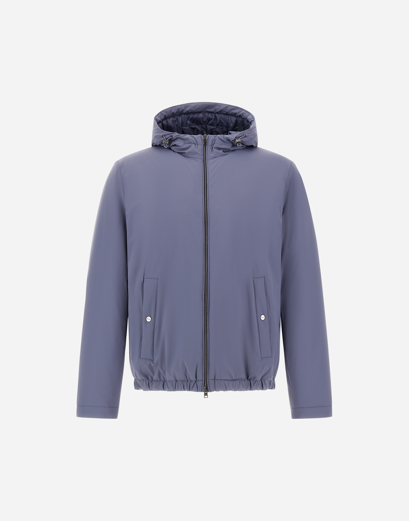 Herno Resort Jacket In 4-way Stretch Nylon In Light Blue