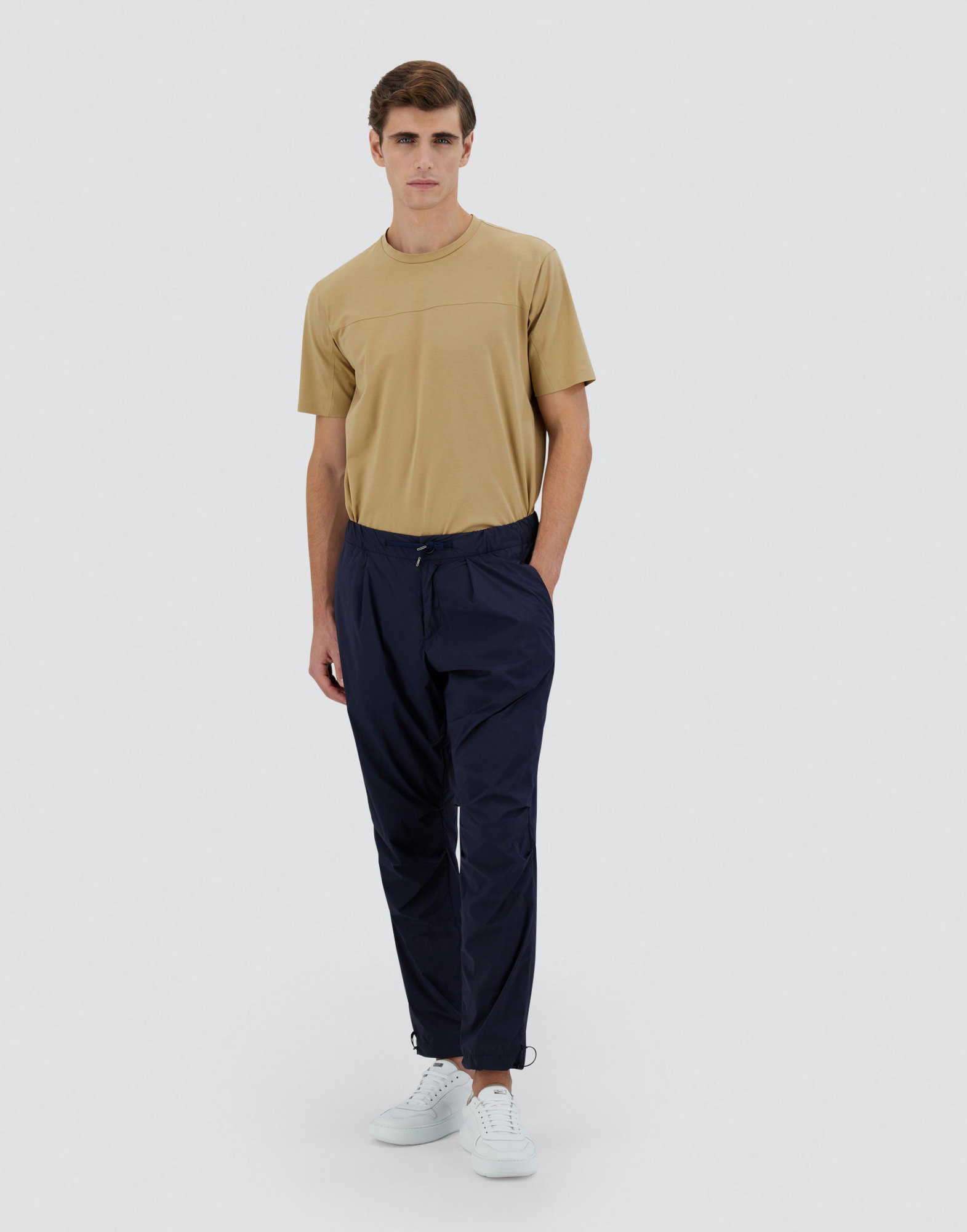 Herno Light Nylon Stretch パンツ In Blue