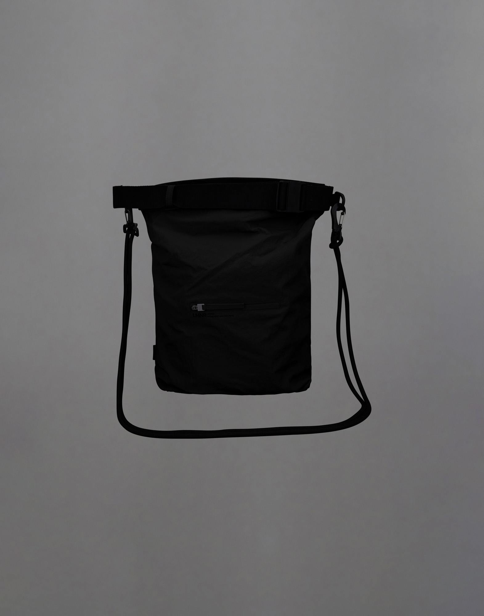 Herno Laminar Bag In Tech-crinkle In Black